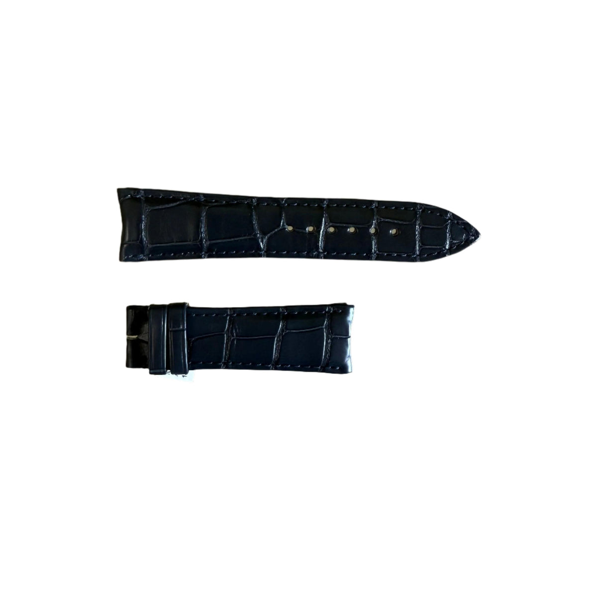 Authentic Ulysse Nardin Alligator Blue Watch Strap Band 21mm S2J3A