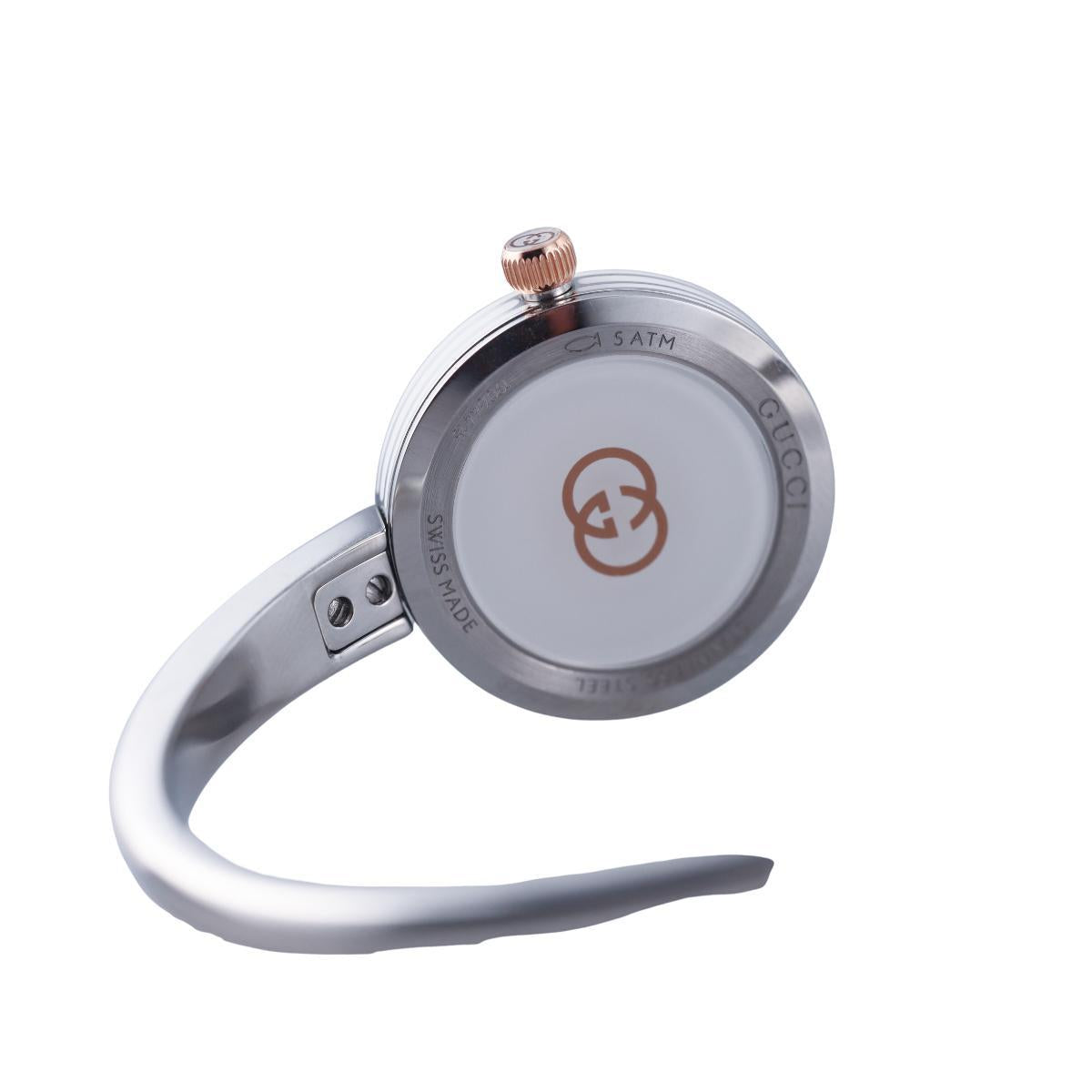 Gucci Model 2000 24mm Silver Dial Steel Ladies Watch YA167513