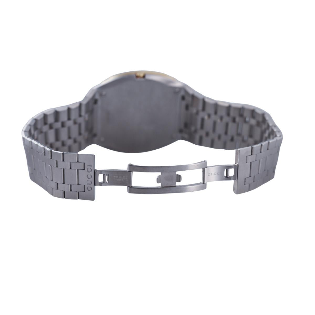 Gucci 25H 38mm Two Tone Men's Watch YA163403