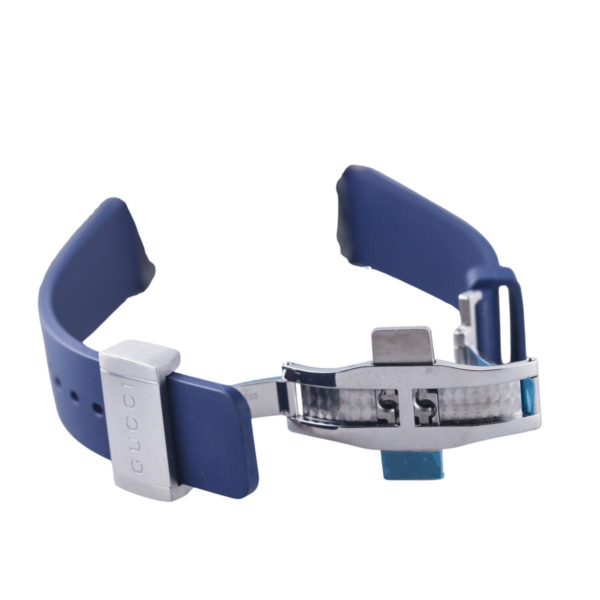 Gucci Dive 40mm Blue Automatic Steel Watch YA136359