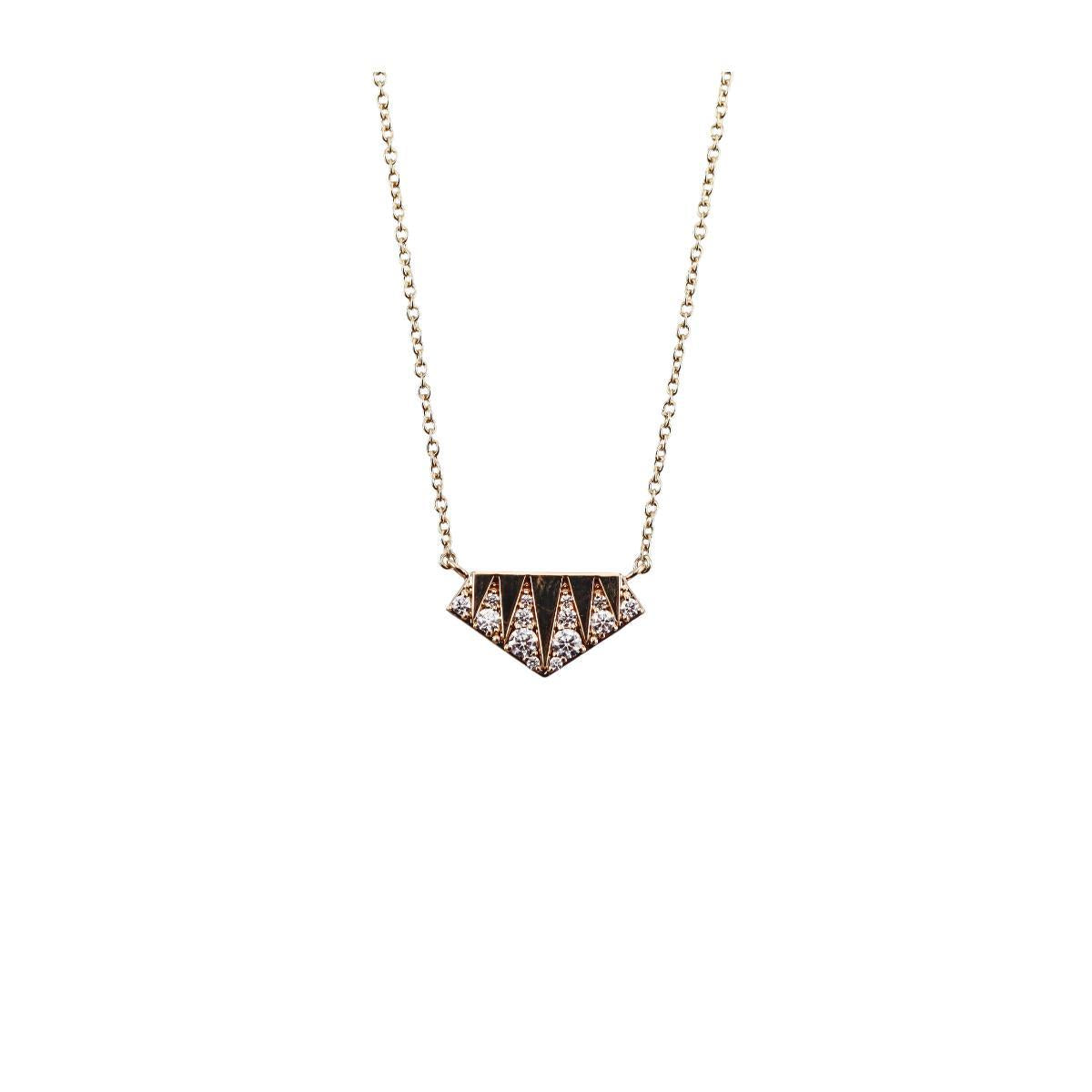 Hearts on Fire Ilia 18k Gold Diamond Pendant Necklace