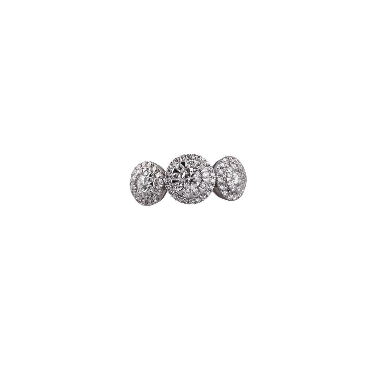 Memoire Bouquets 18k Gold Diamond Ring