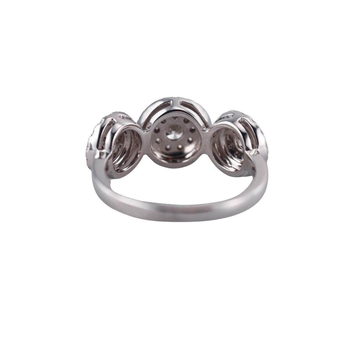 Memoire Bouquets 18k Gold Diamond Ring