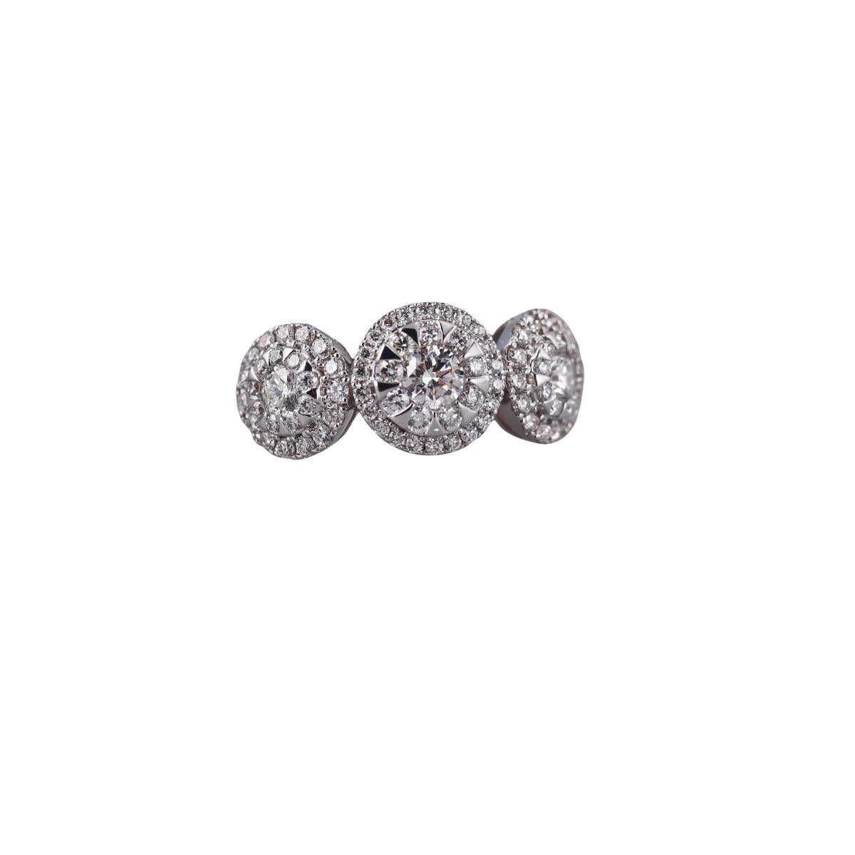 14k Gold Diamond Eternity Band Ring