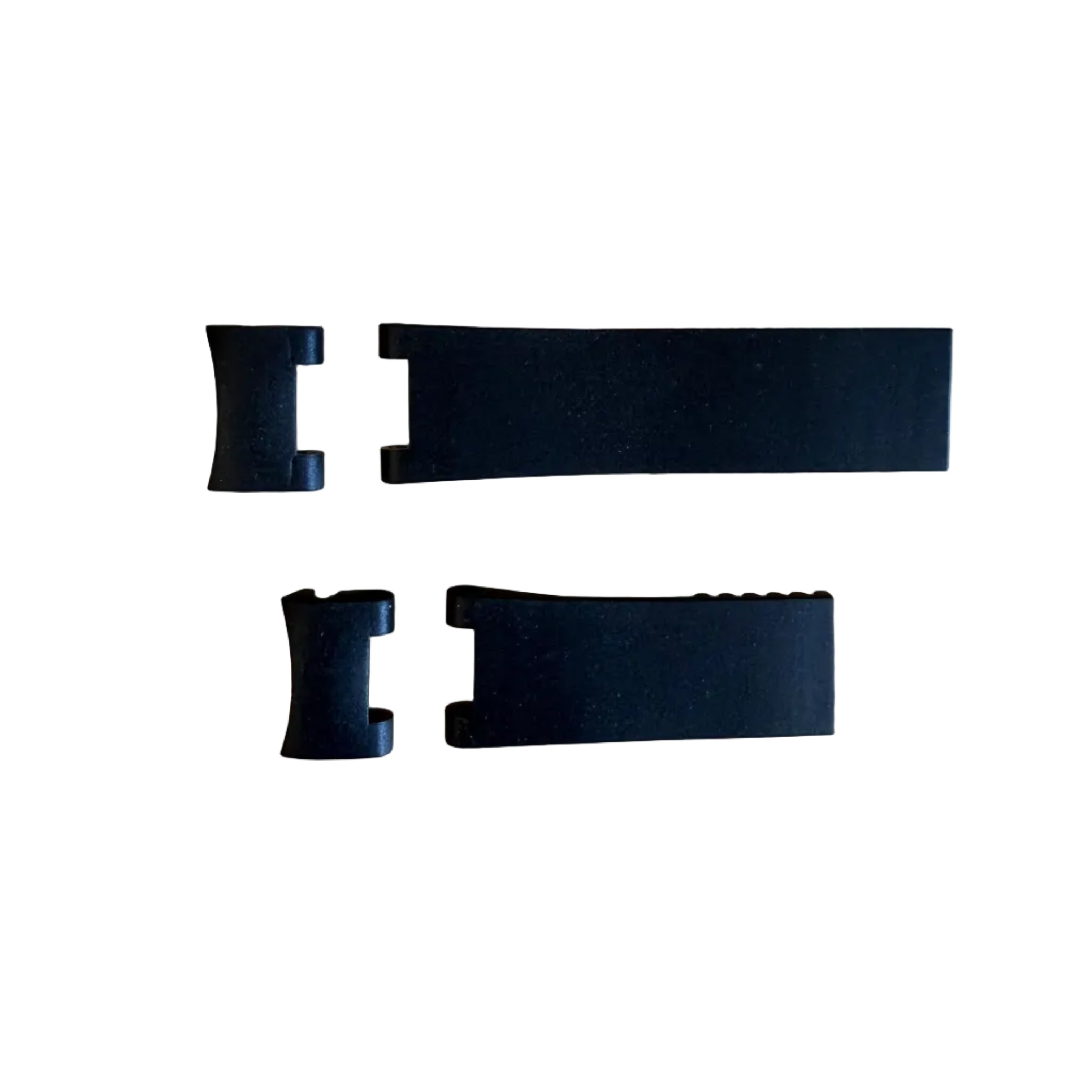 Authentic Ulysse Nardin Maxi Marine 22mm Black Rubber Watch Strap Band 520-01118