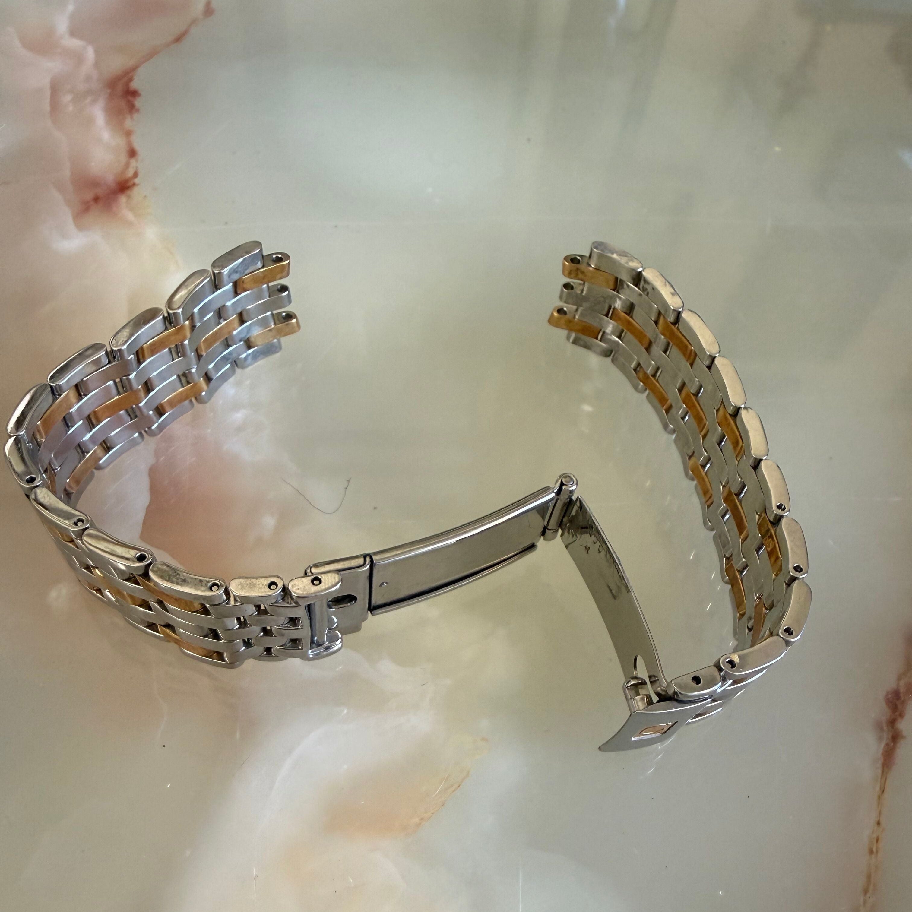 Authentic Omega Two Tone Steel Watch Bracelet 1507/834 20mm