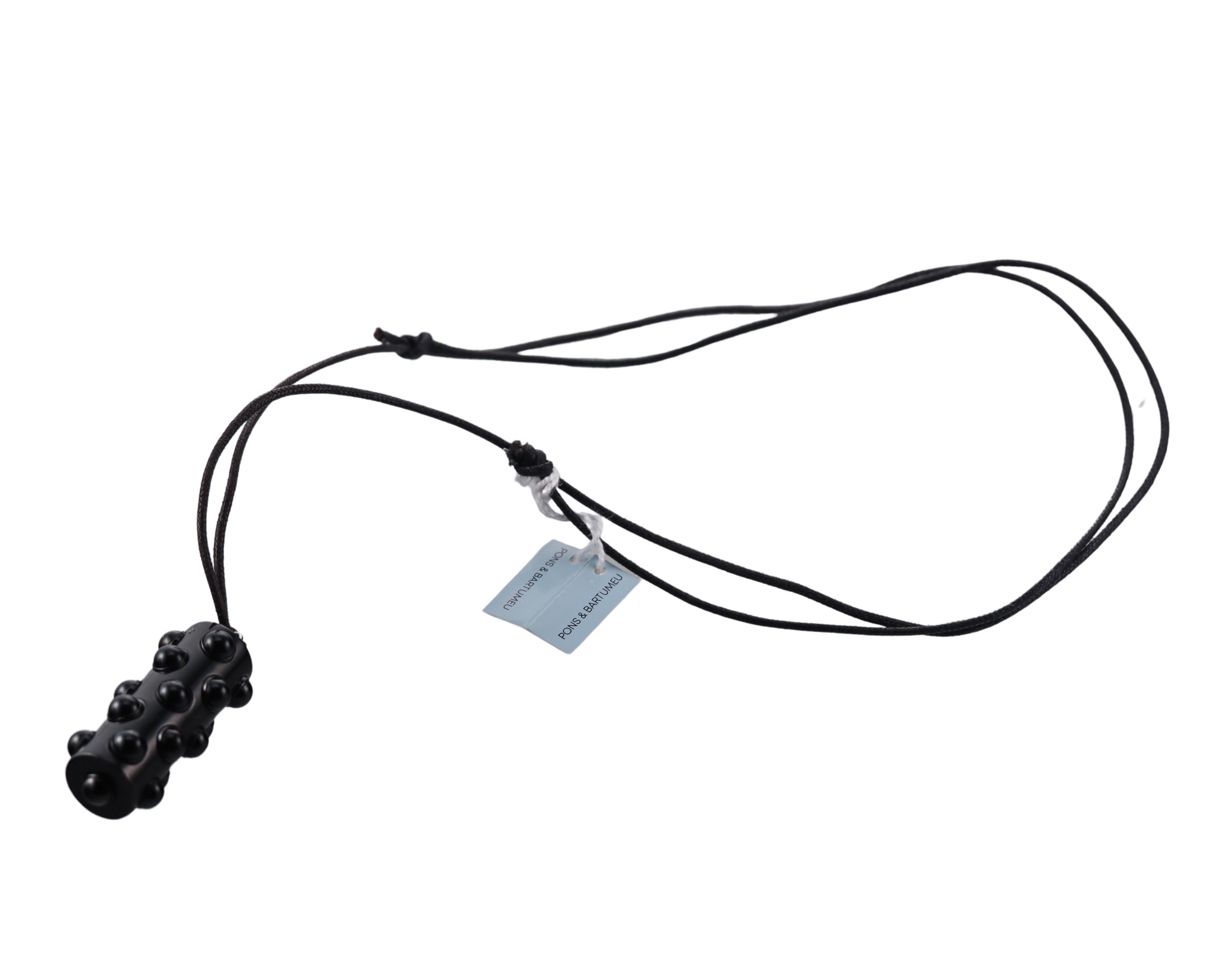 Lalique Crystal Pendant Cord Necklace 043056