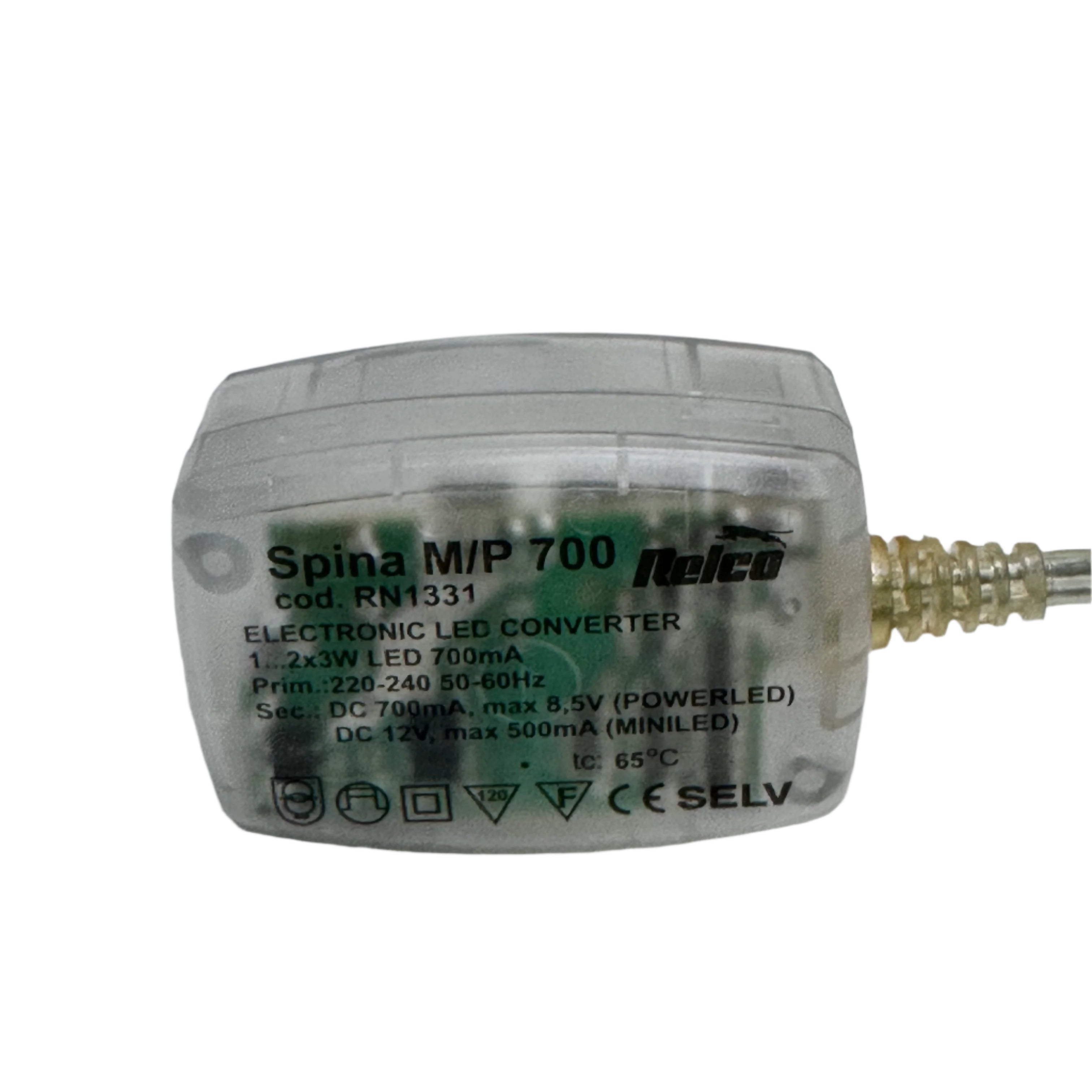 Carlo Moretti Murano Glass Nastrino Lamp Portable Table LED Light