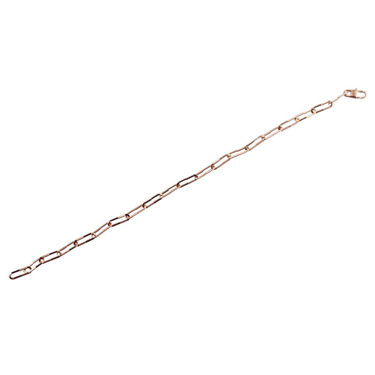 Gucci Link To Love 18K Gold Chain Bracelet Size 20