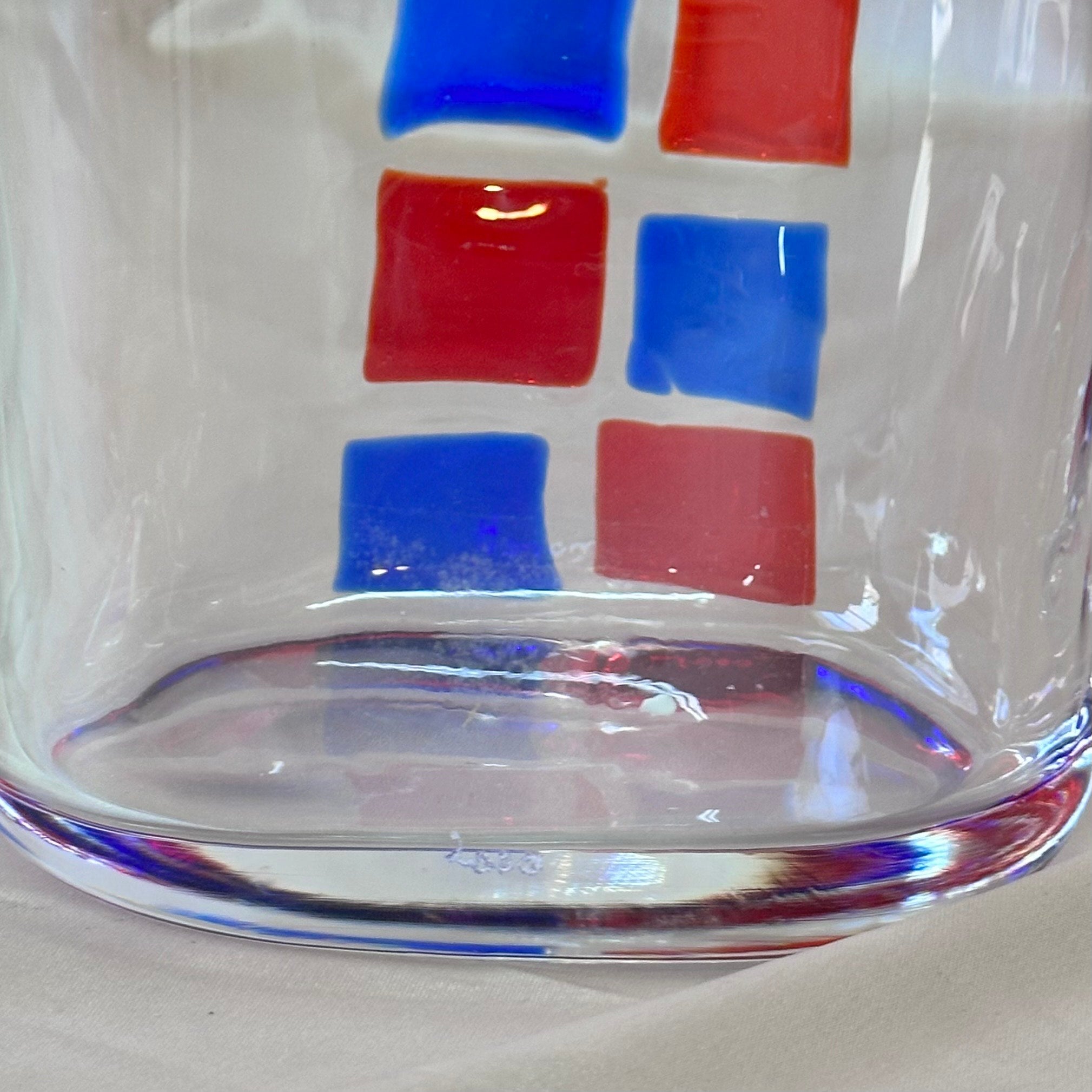 Carlo Moretti Murano Glass Ovale Vase