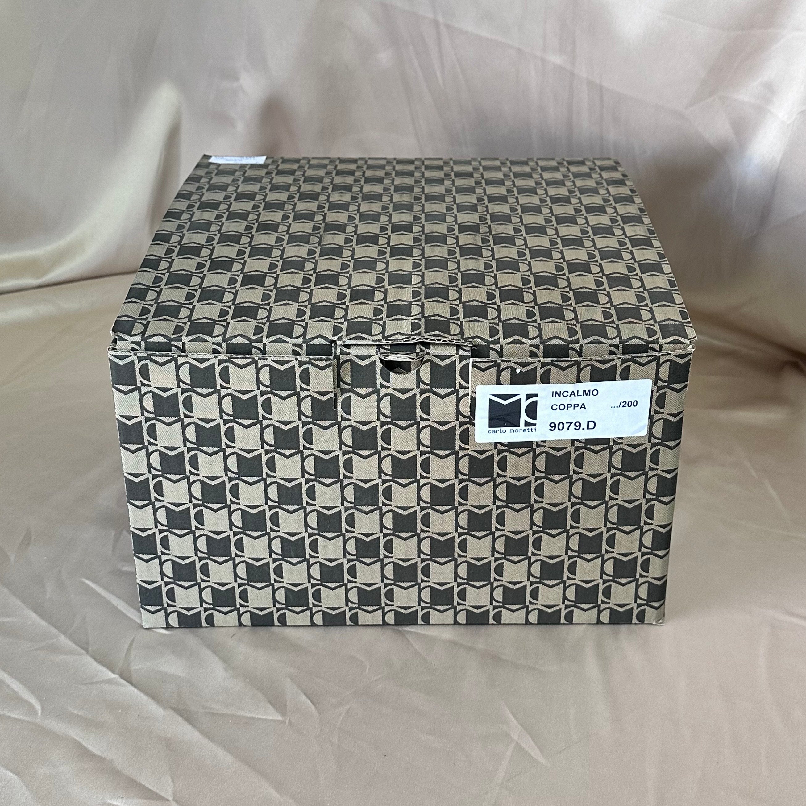 Carlo Moretti Incalmo Murano Glass Bowl 130/200 2003