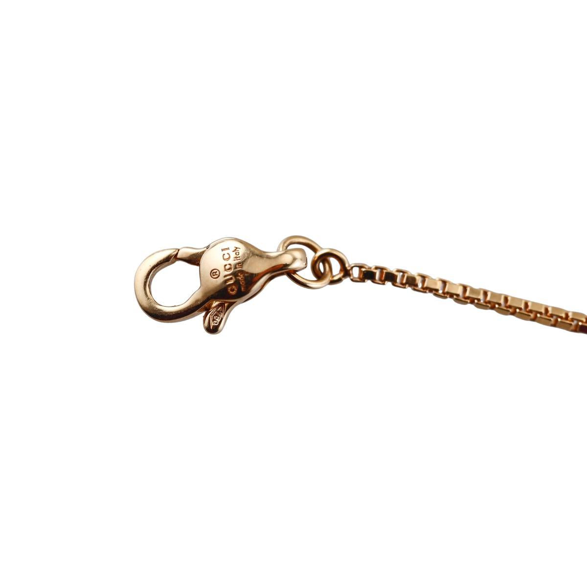 Gucci 18k Gold Link to Love Bracelet Size 16