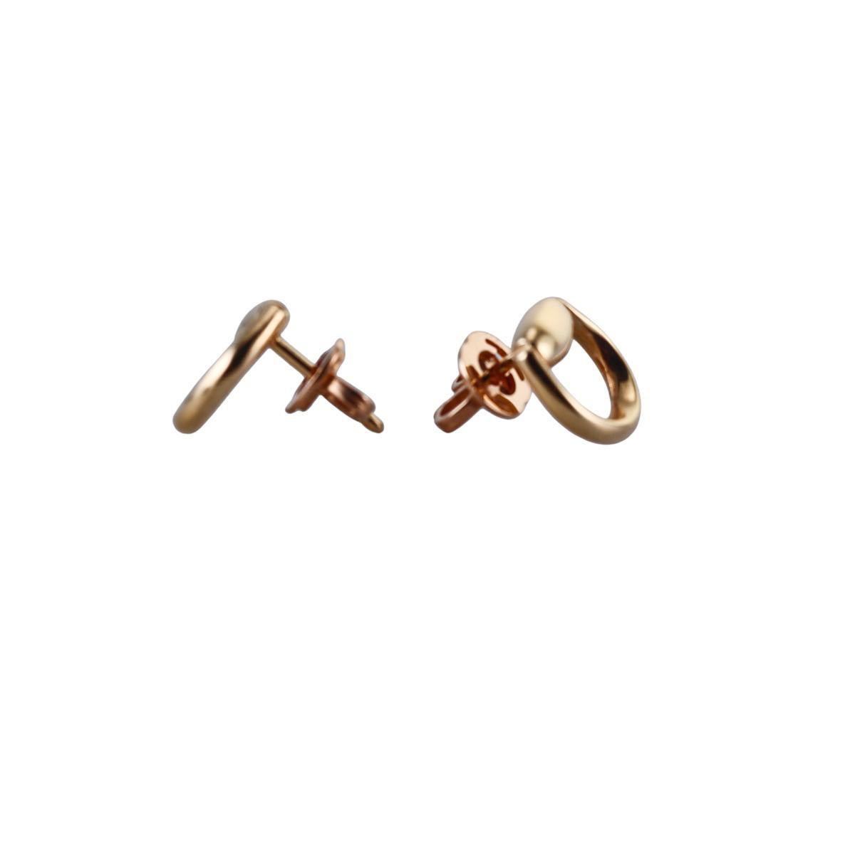 Gucci Horsebit 18K Gold Stud Earrings