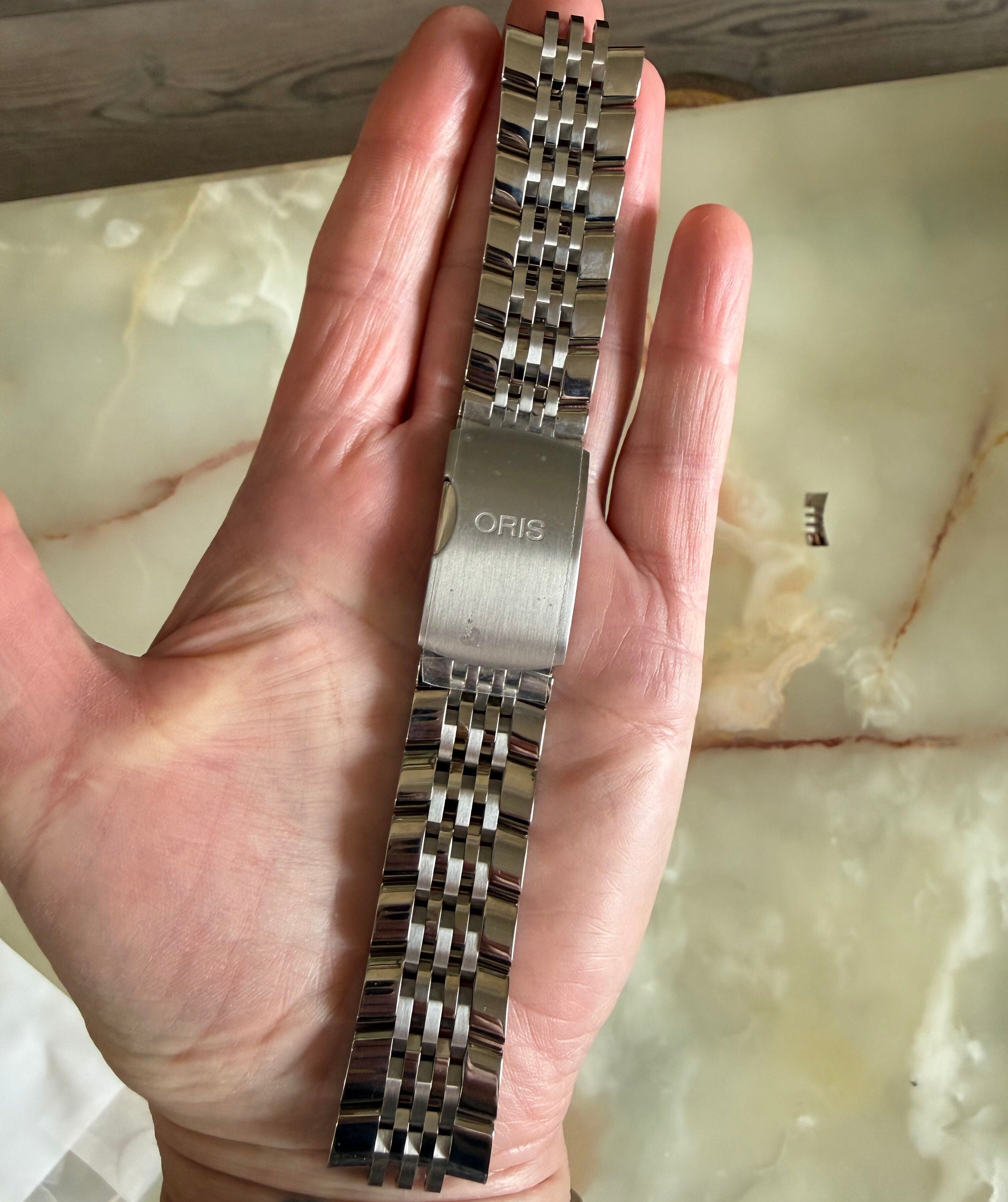Authentic Oris Steel Watch Bracelet 22mm 07 8 22 76