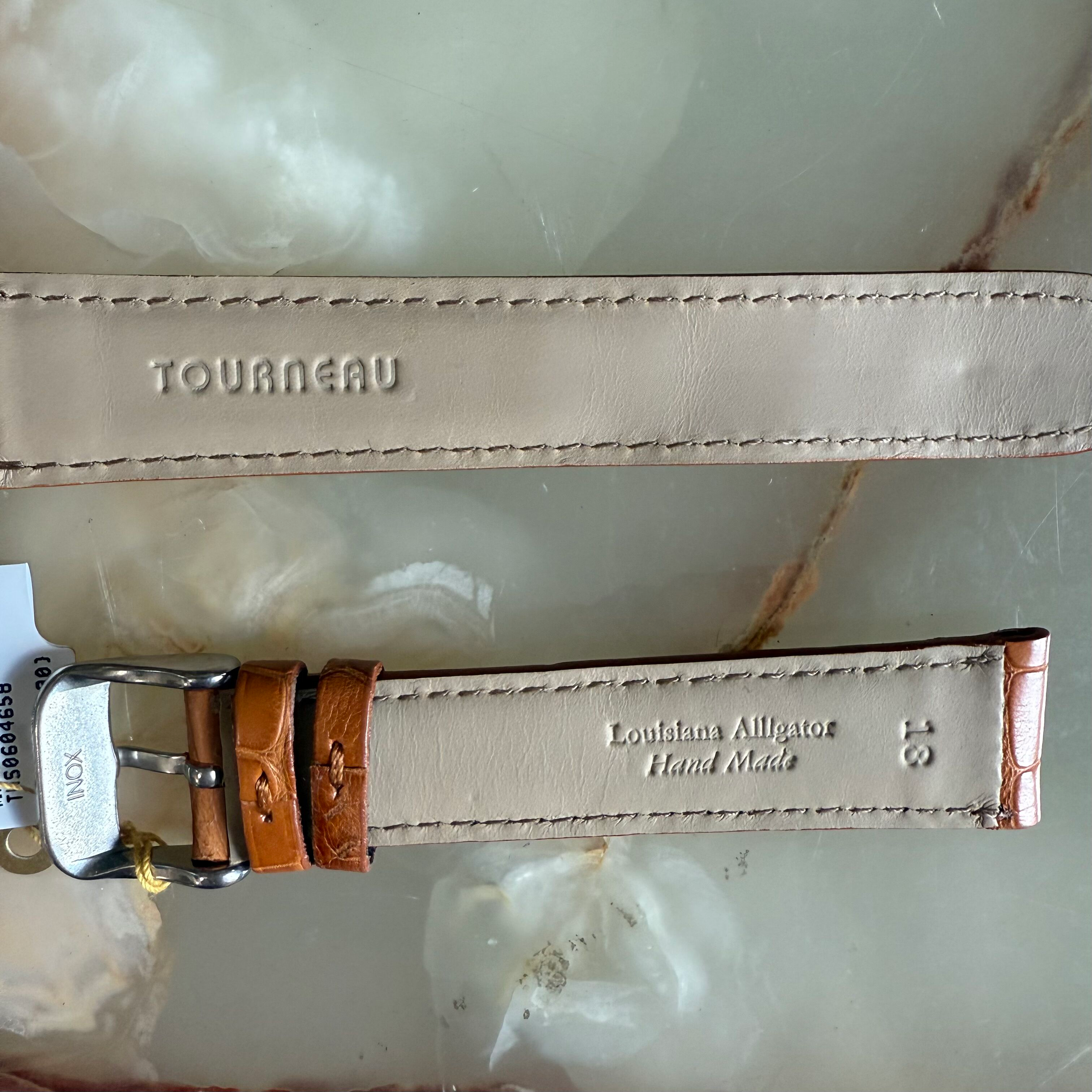 Genuine Alligator Brown Watch Strap Band 18mm Padded & Stitched w Buckle