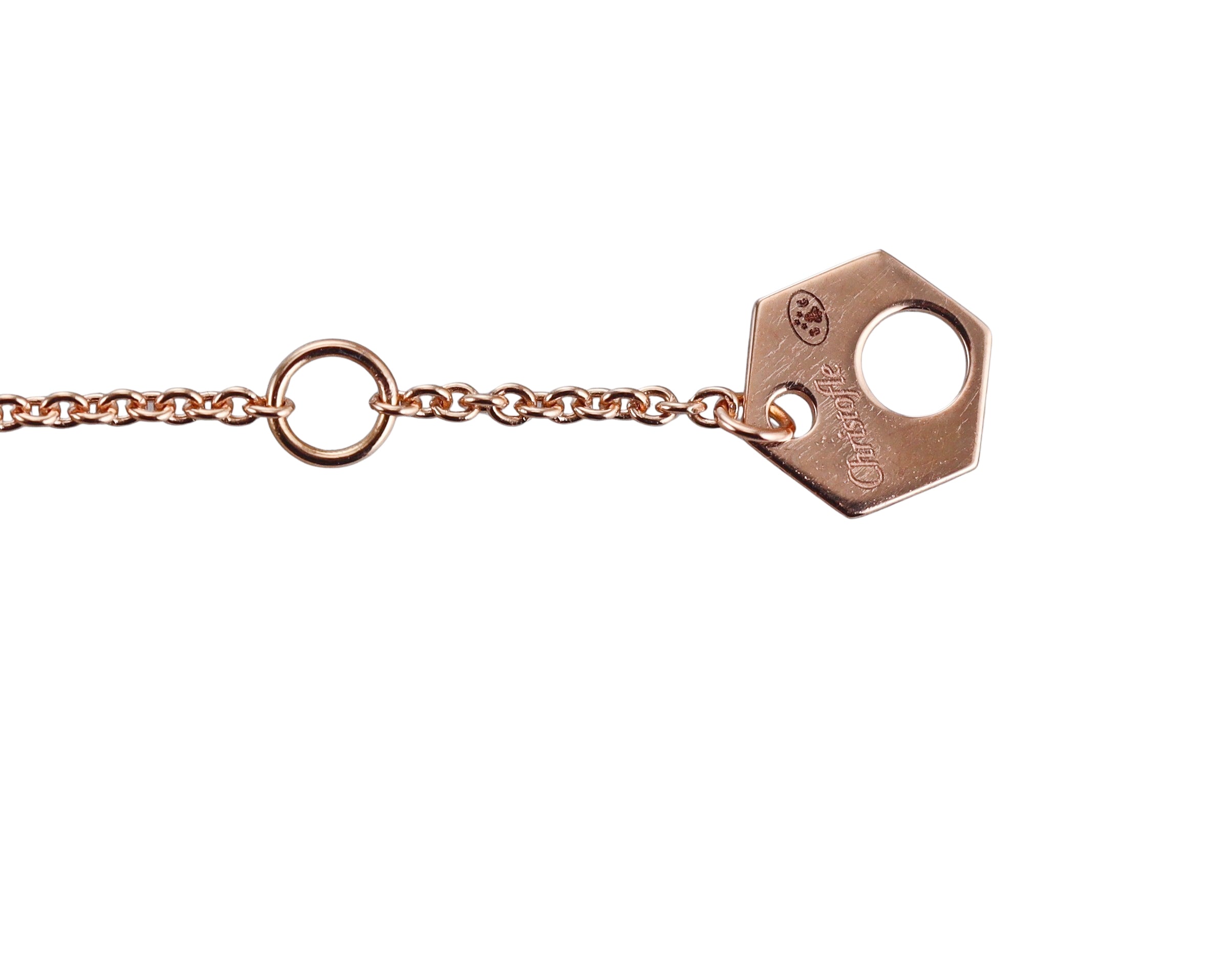 Idole De Christofle 18k Gold Diamond Chain Bracelet 6803122