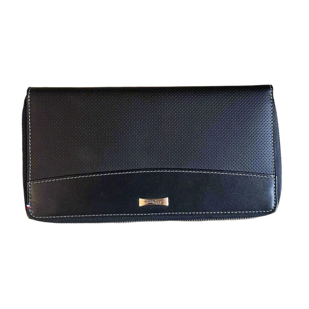 S.T. Dupont Black Leather Organizer Cardholder