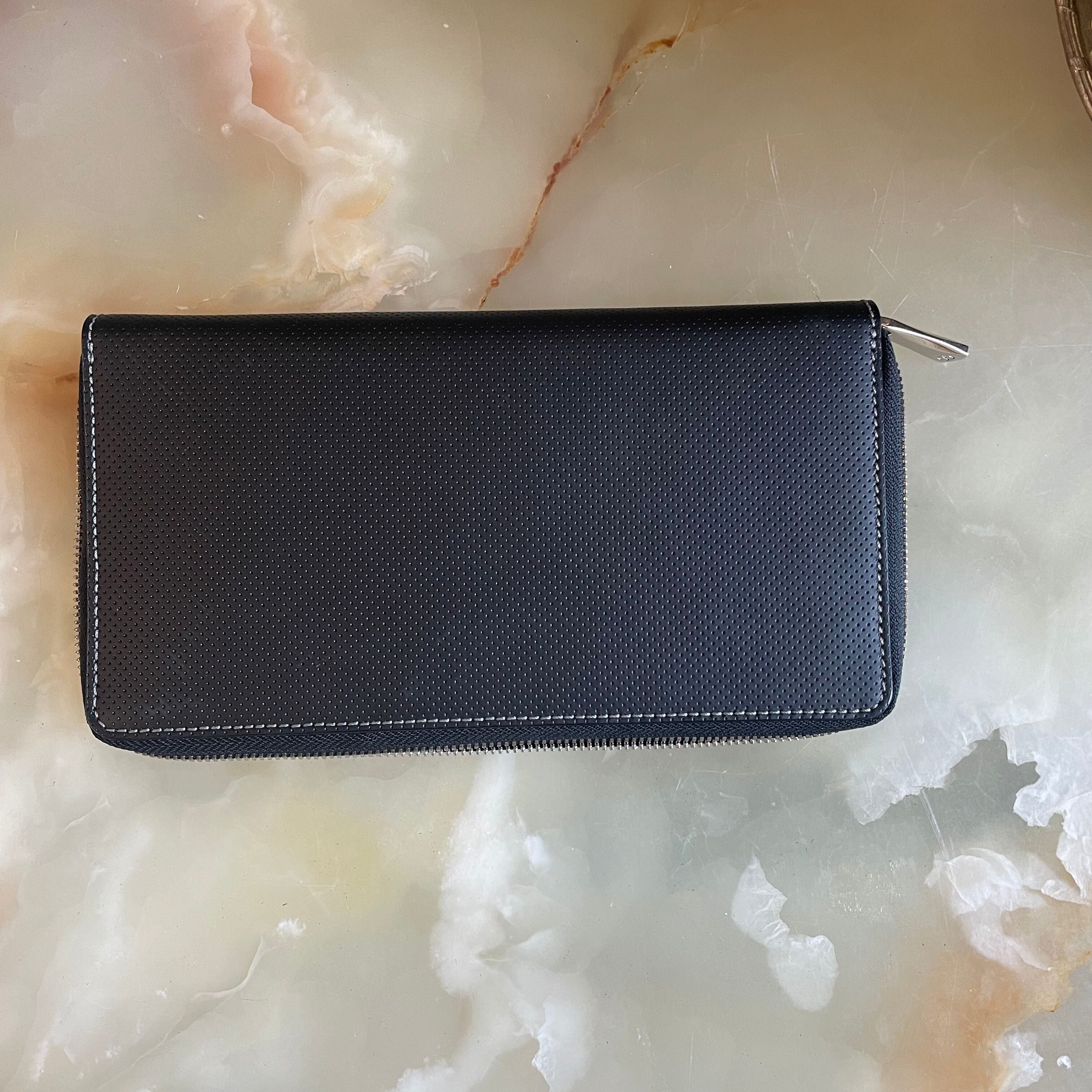 S.T. Dupont Black Leather Organizer Cardholder