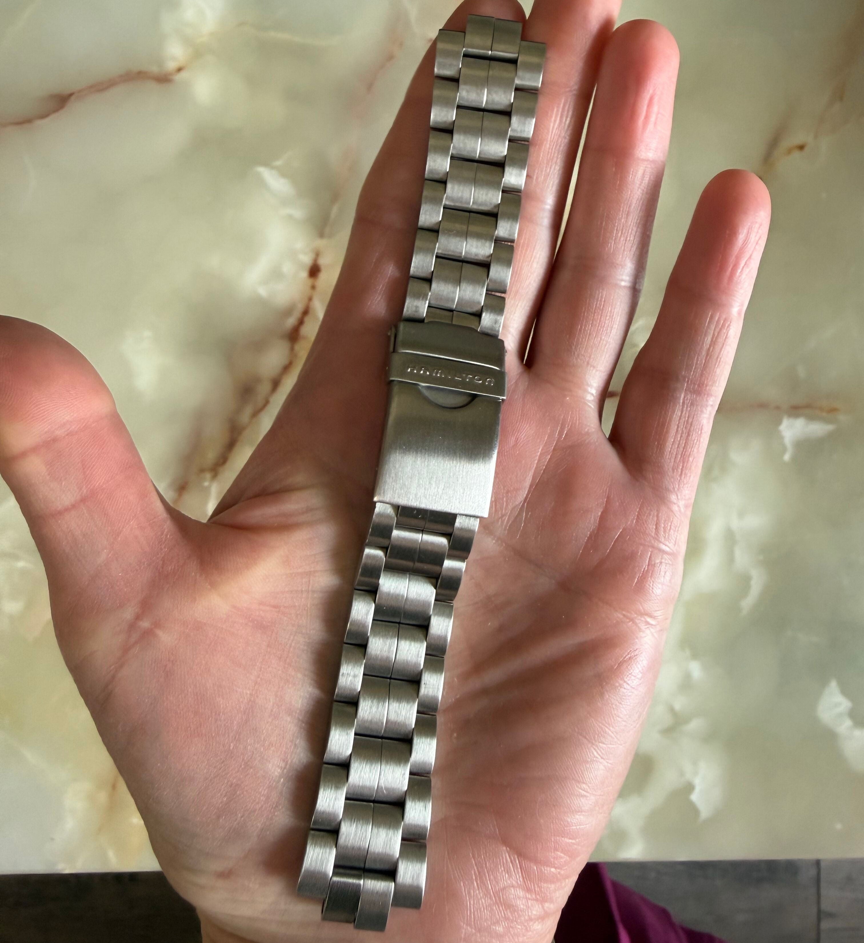 Authentic Hamilton Stainless Steel 20mm Watch Bracelet