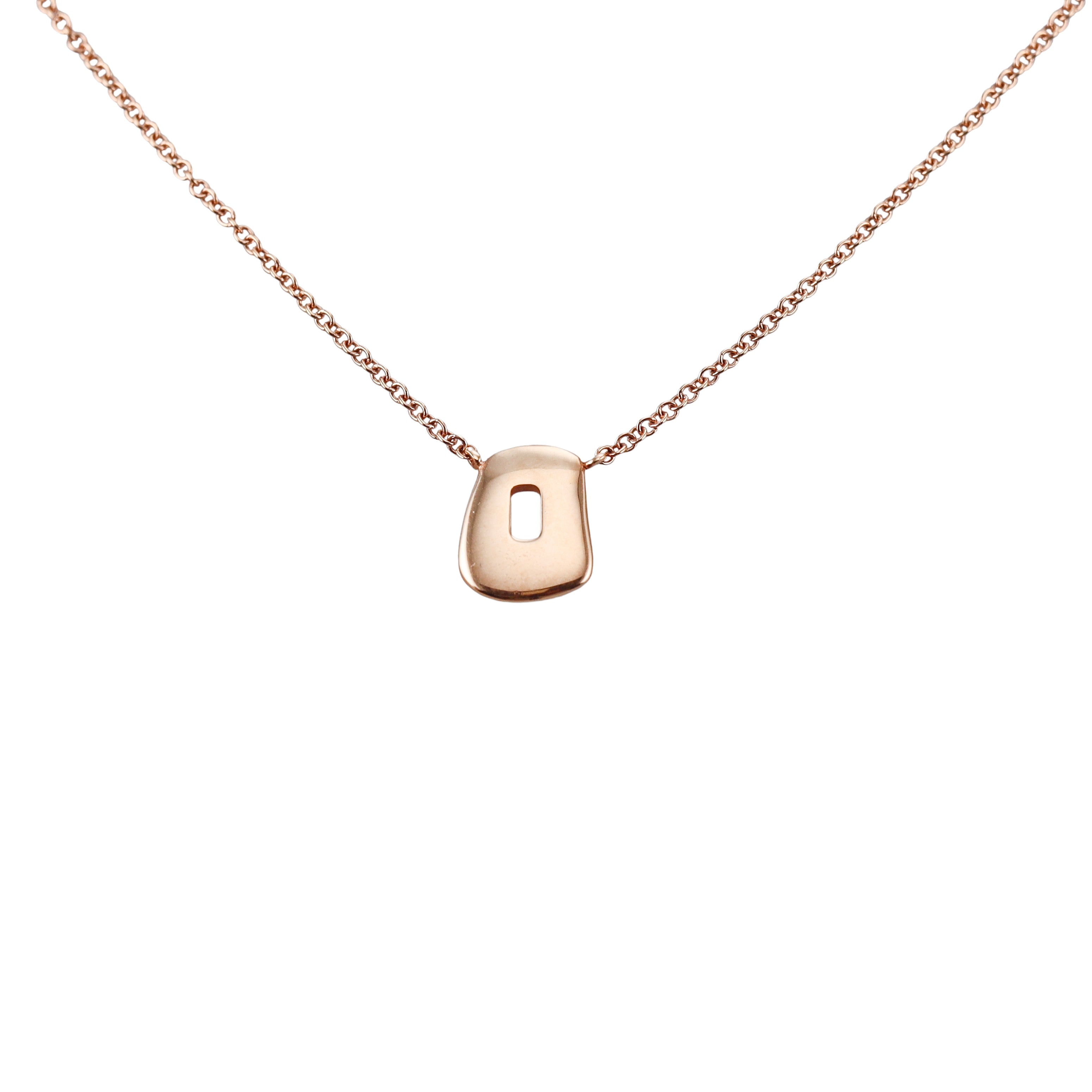 Mattioli Mini Puzzle Rose Gold Pendant Necklace