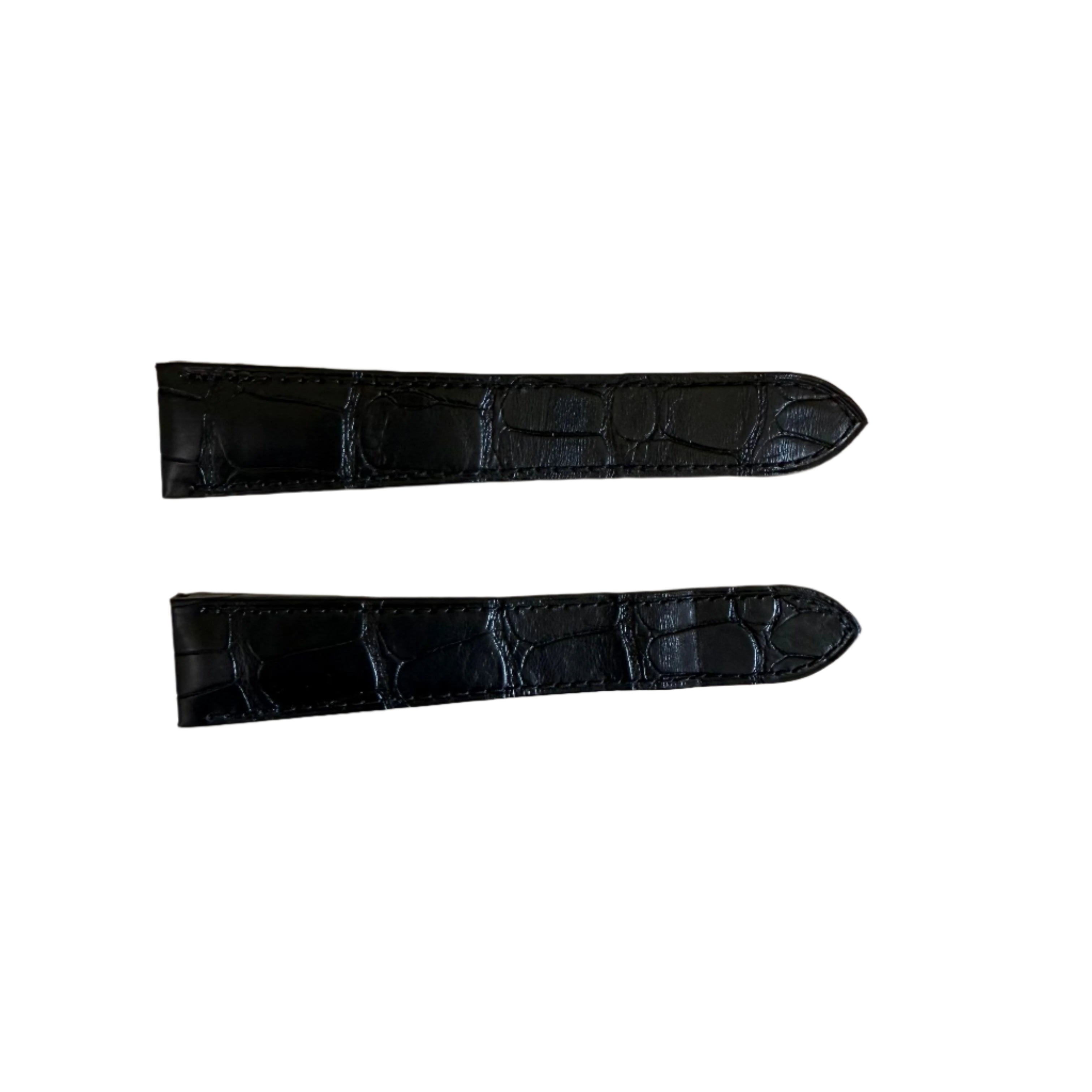 Authentic Cartier Black Alligator Watch Strap Band 22mm KD69JL04-S06