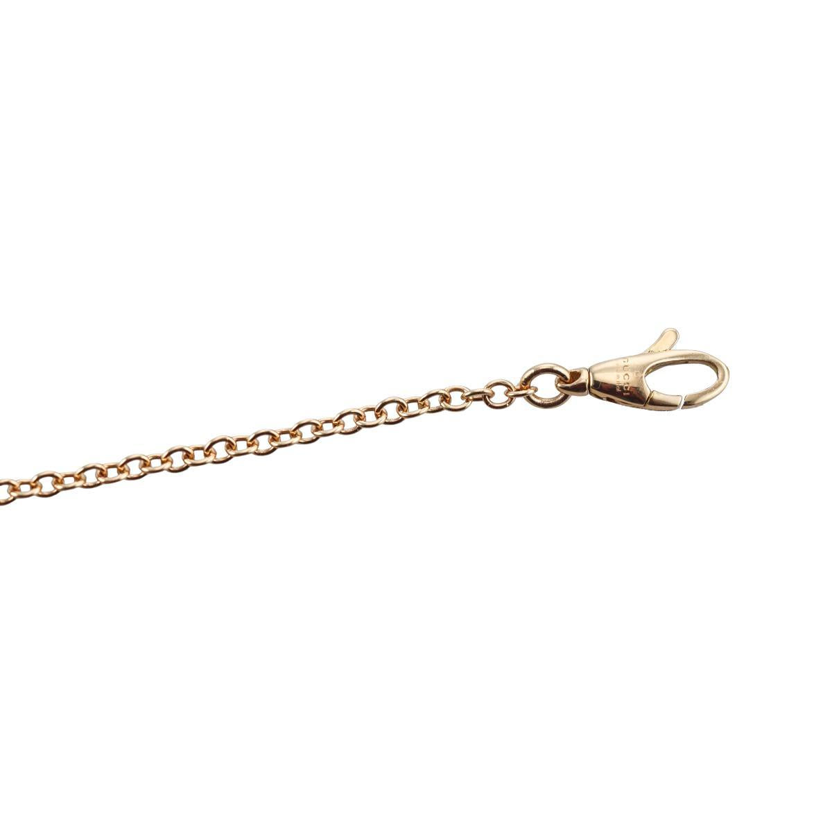 Gucci Horsebit 18K Gold Pendant Necklace