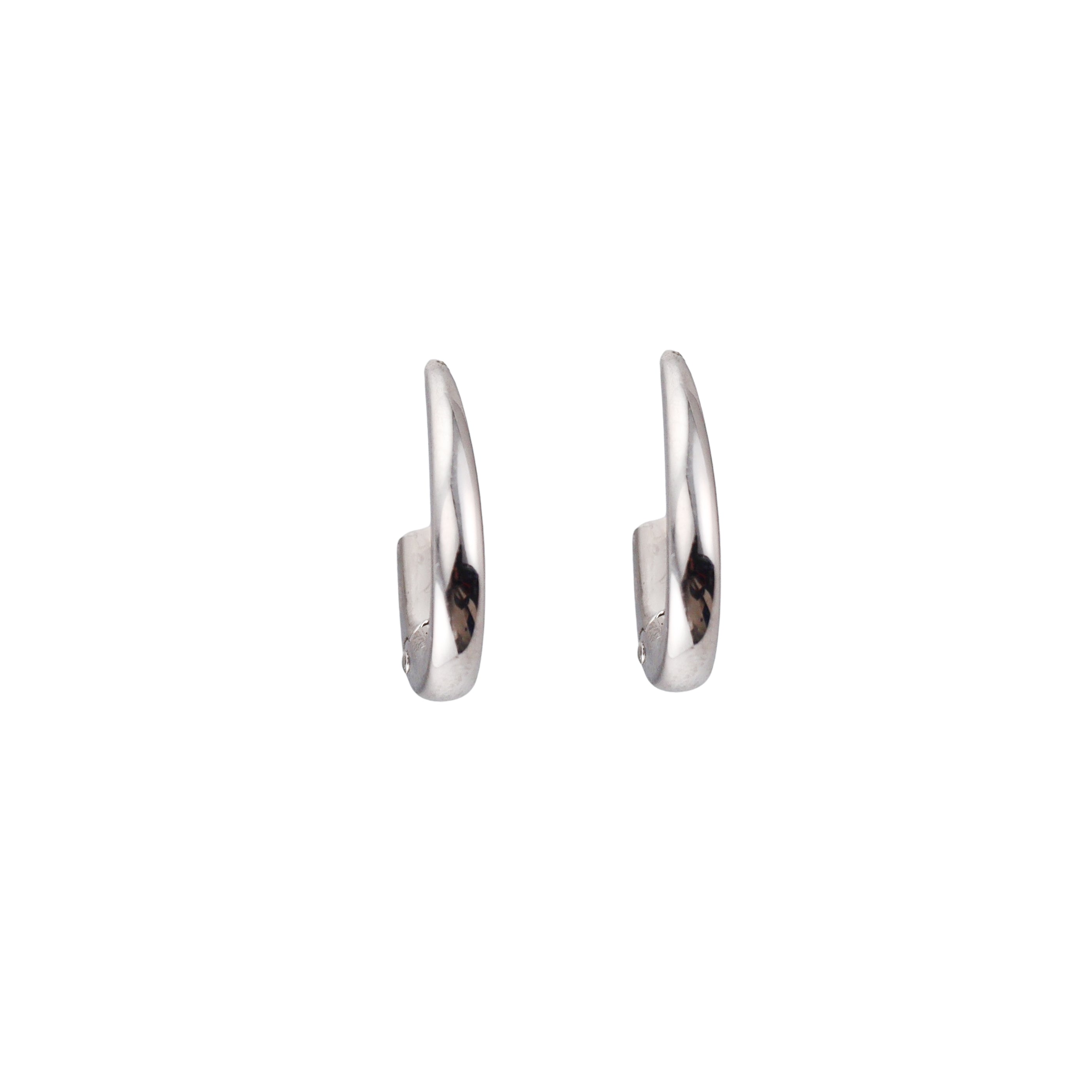 Mattioli White Gold Hoop Earrings
