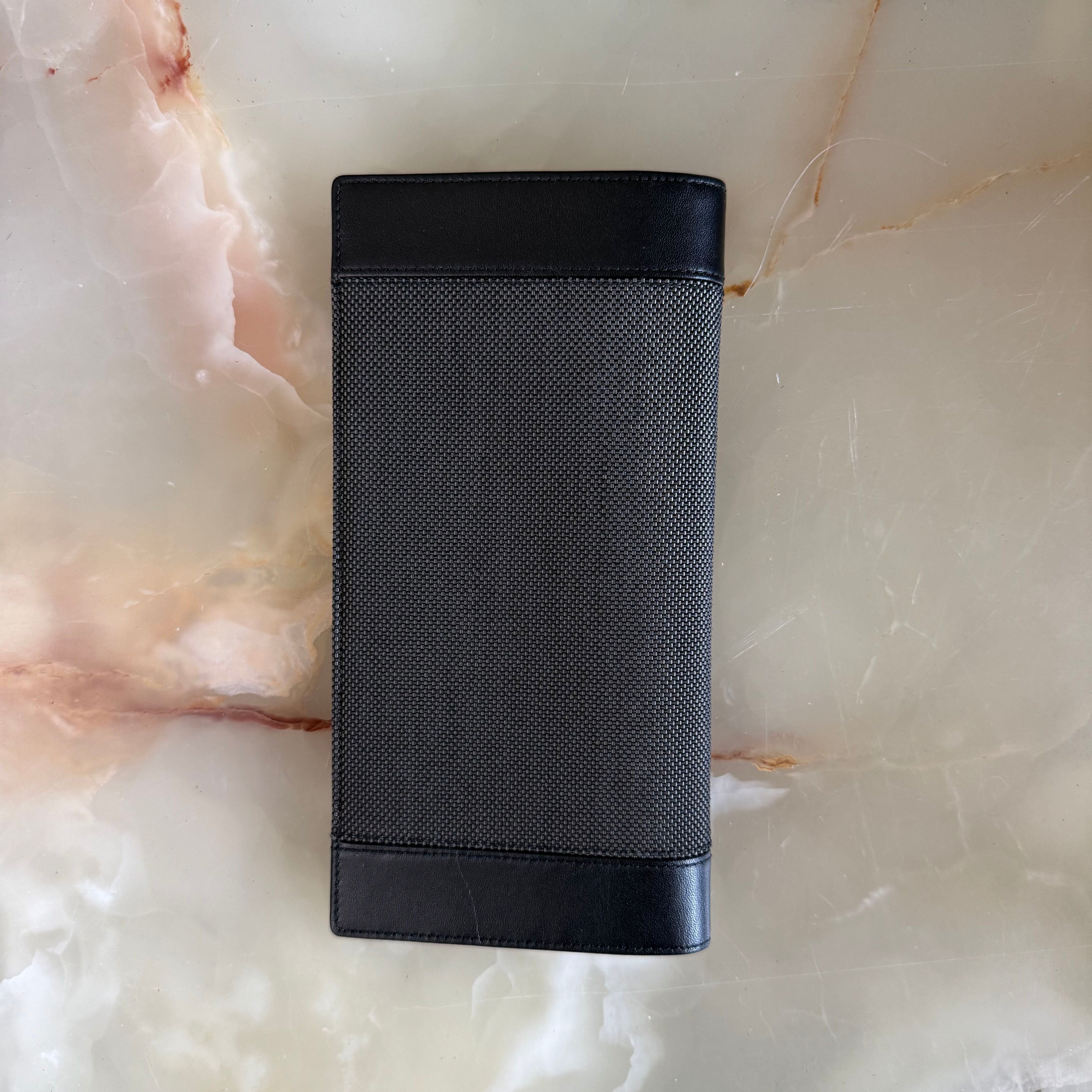 Montblanc Meisterstuck Black Texture Leather Long Wallet