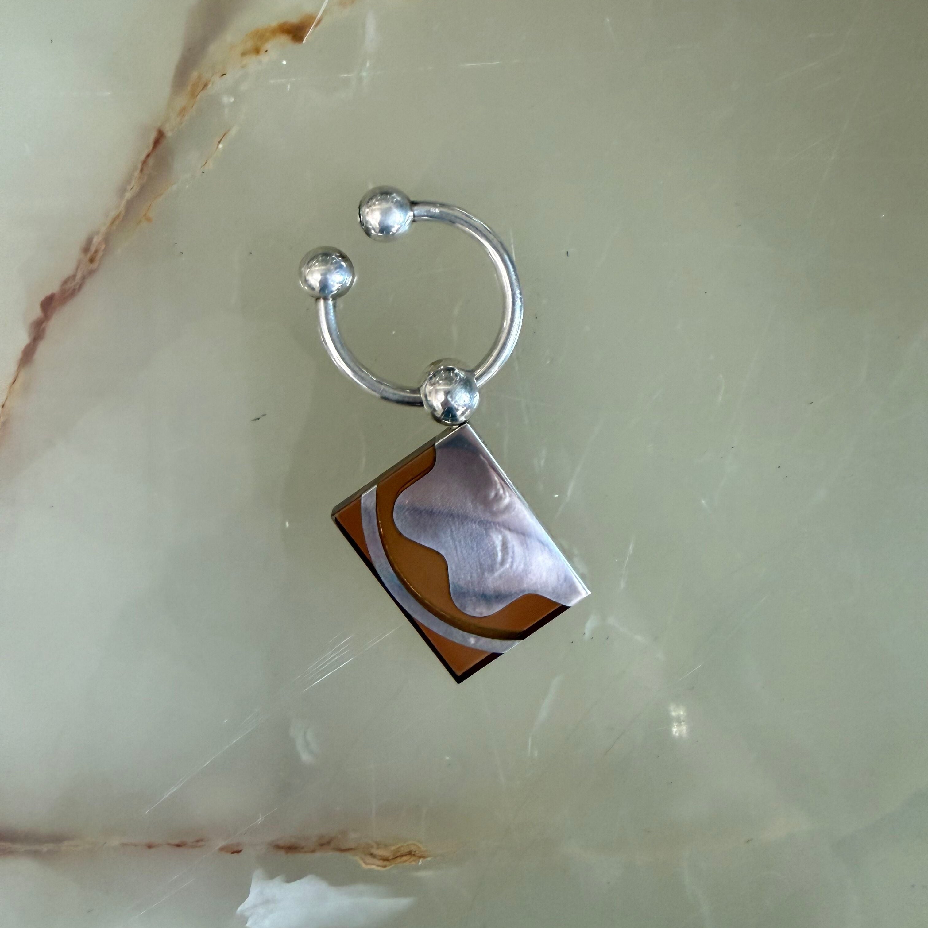 Montblanc Sterling Key Ring 8709