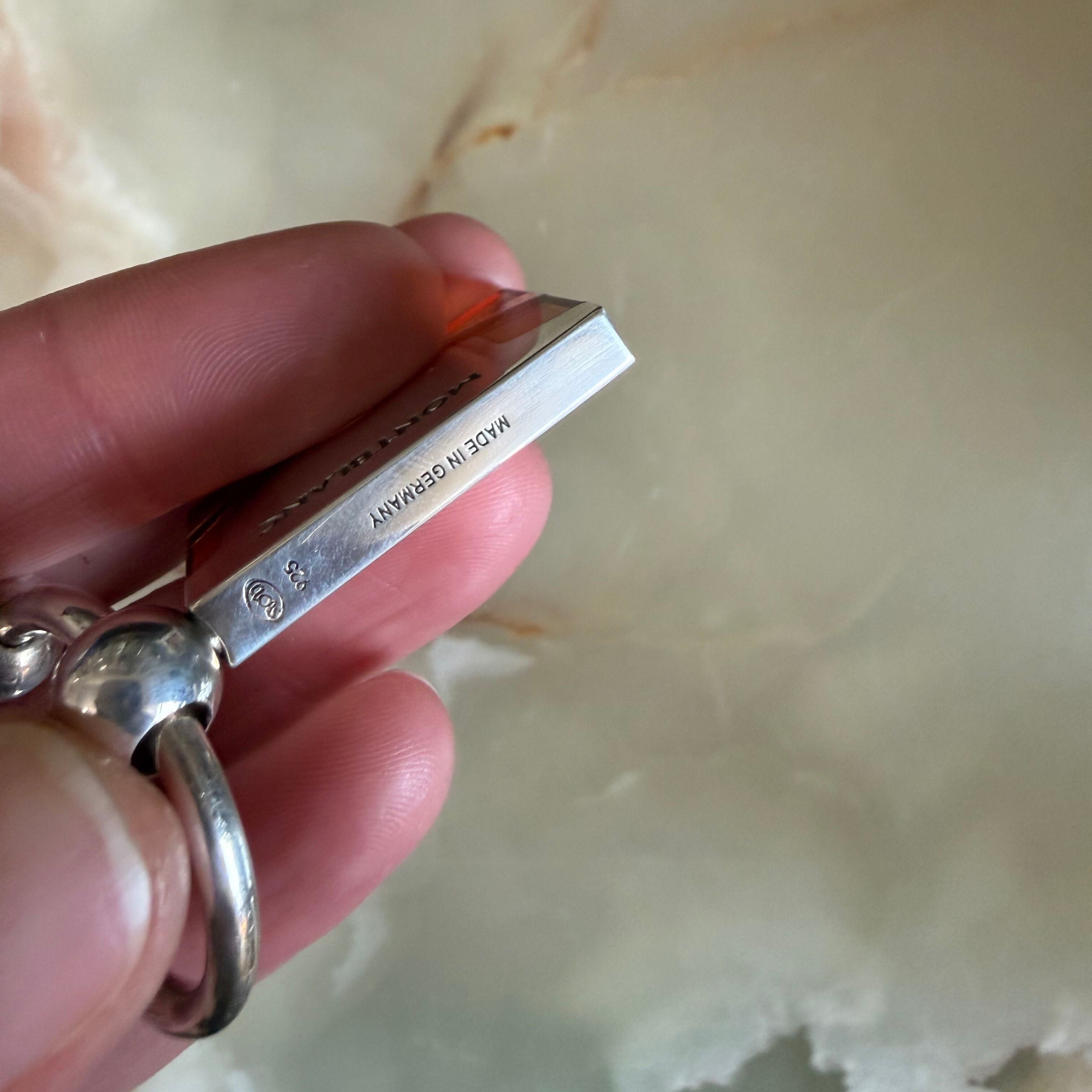 Montblanc Sterling Key Ring 8709