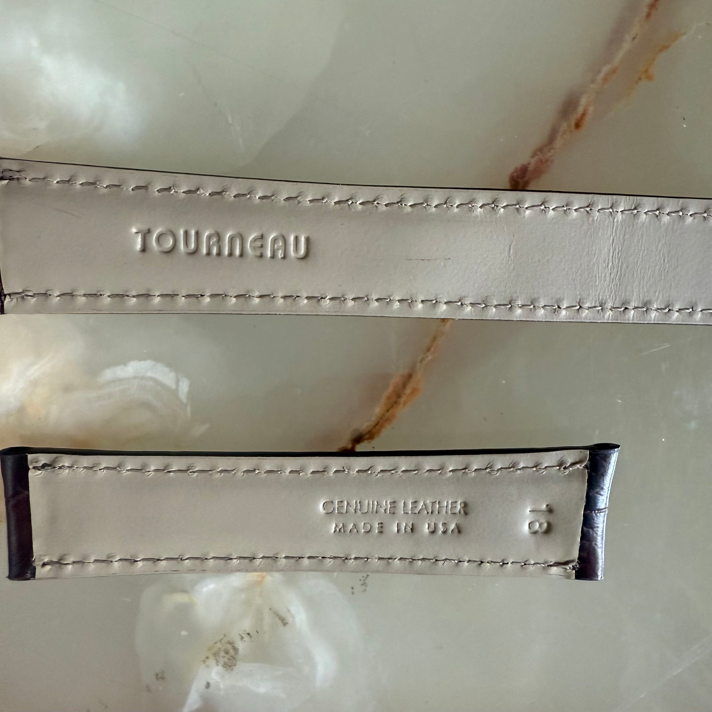 Genuine Alligator Brown Watch Strap Band 18mm Padded & Stitched