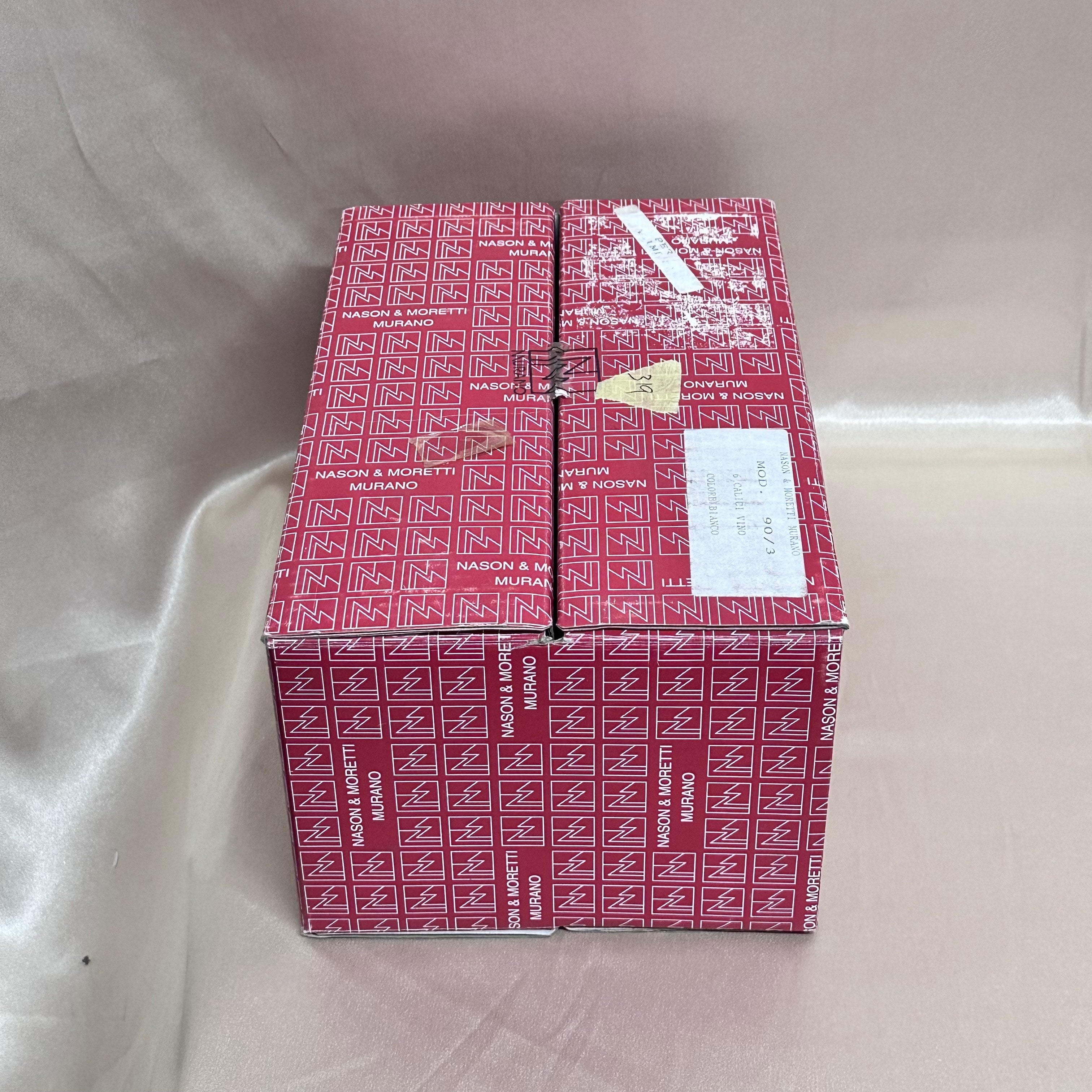 Nason & Moretti Murano Vintage Wine Glass Set of 6