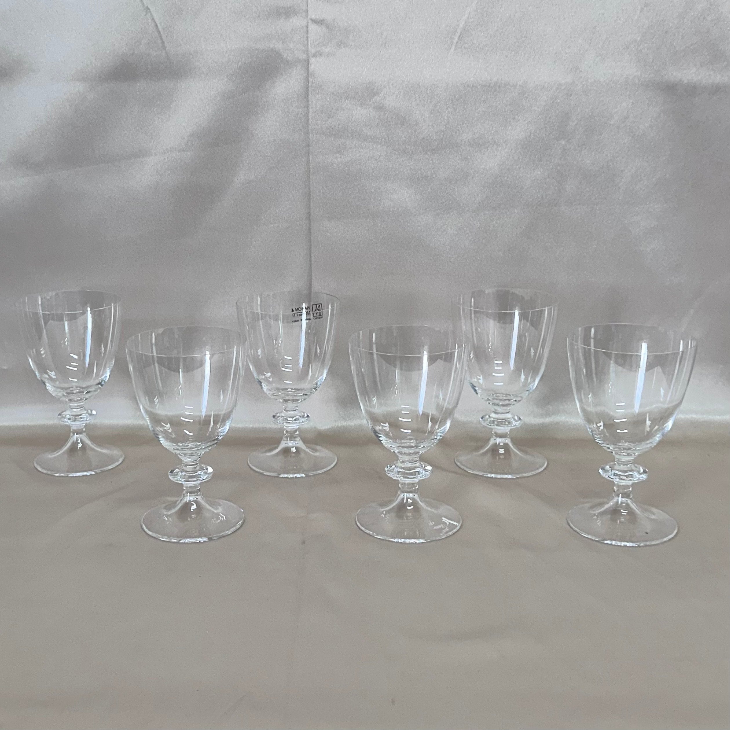 Nason & Moretti Murano Vintage Wine Glass Set of 6