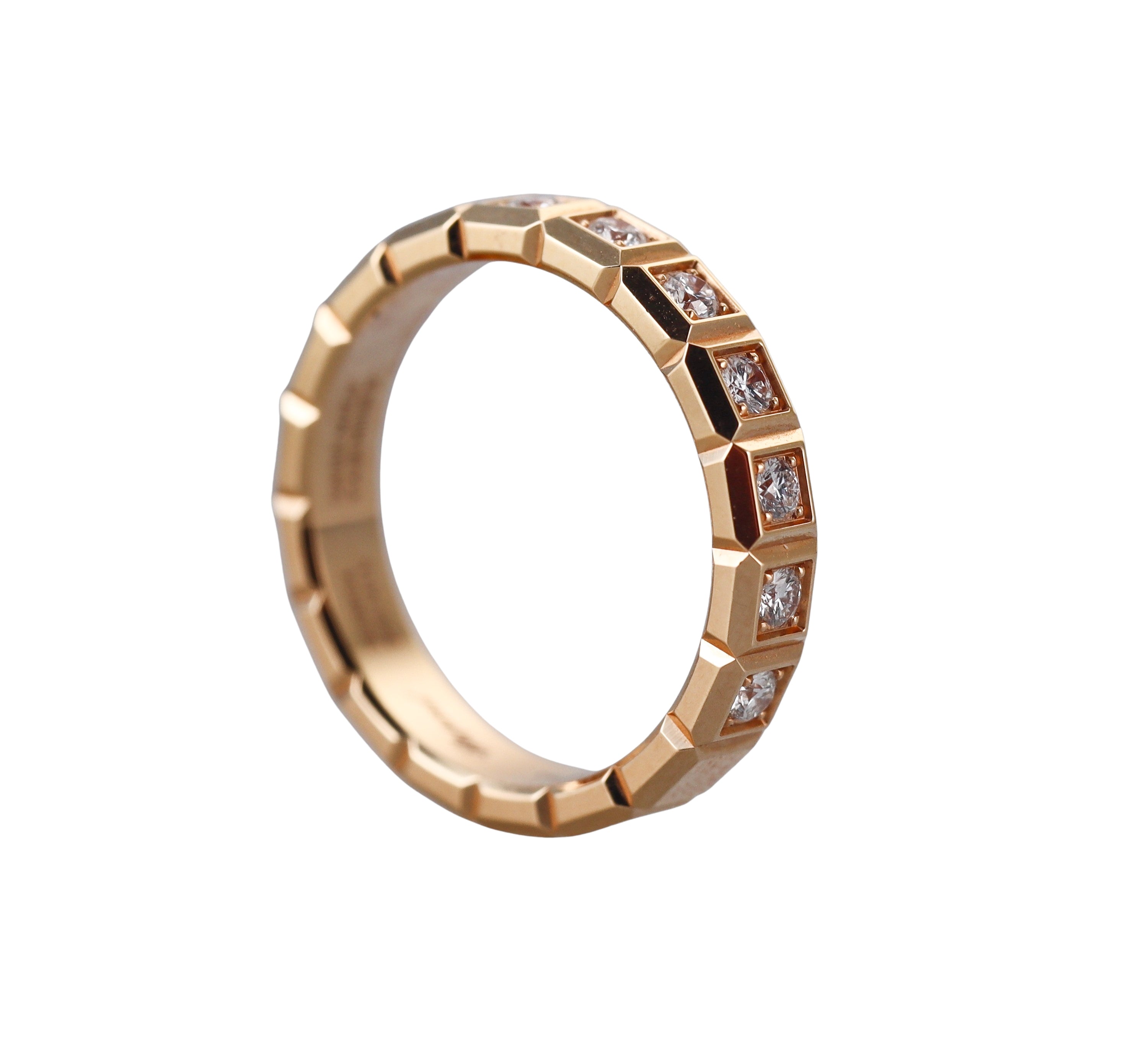 Chopard Ice Cube Rose Gold Diamond Ring N829834-5040