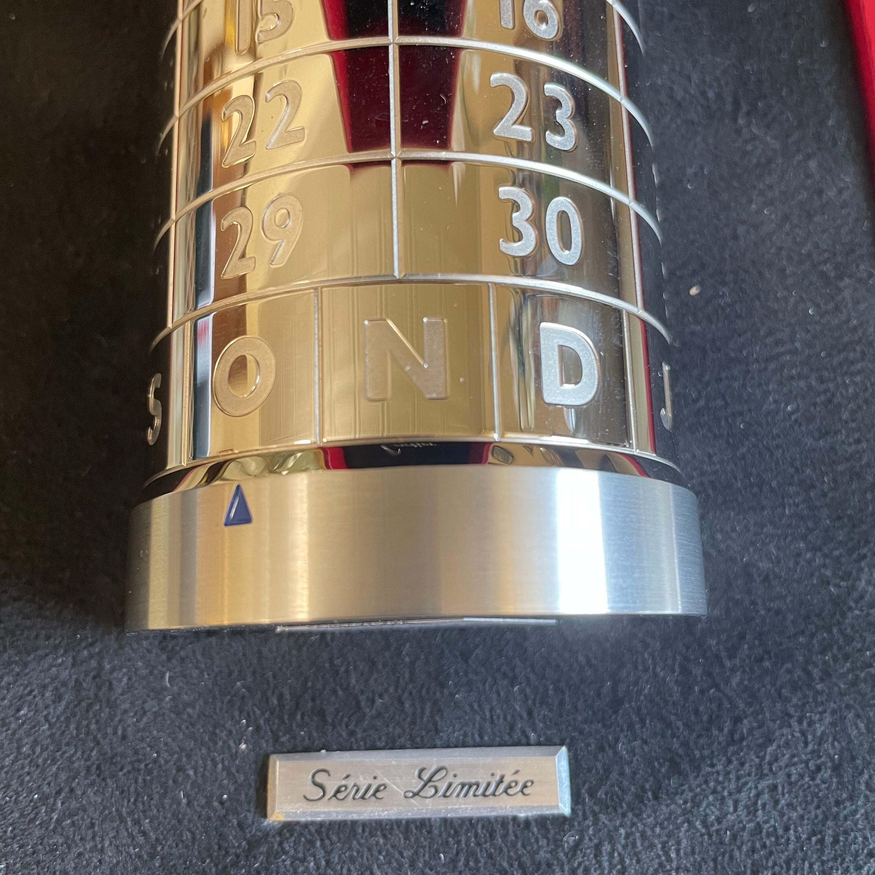 Cartier Limited Edition Terrassa Watch Calendar Cigarette Box With COA