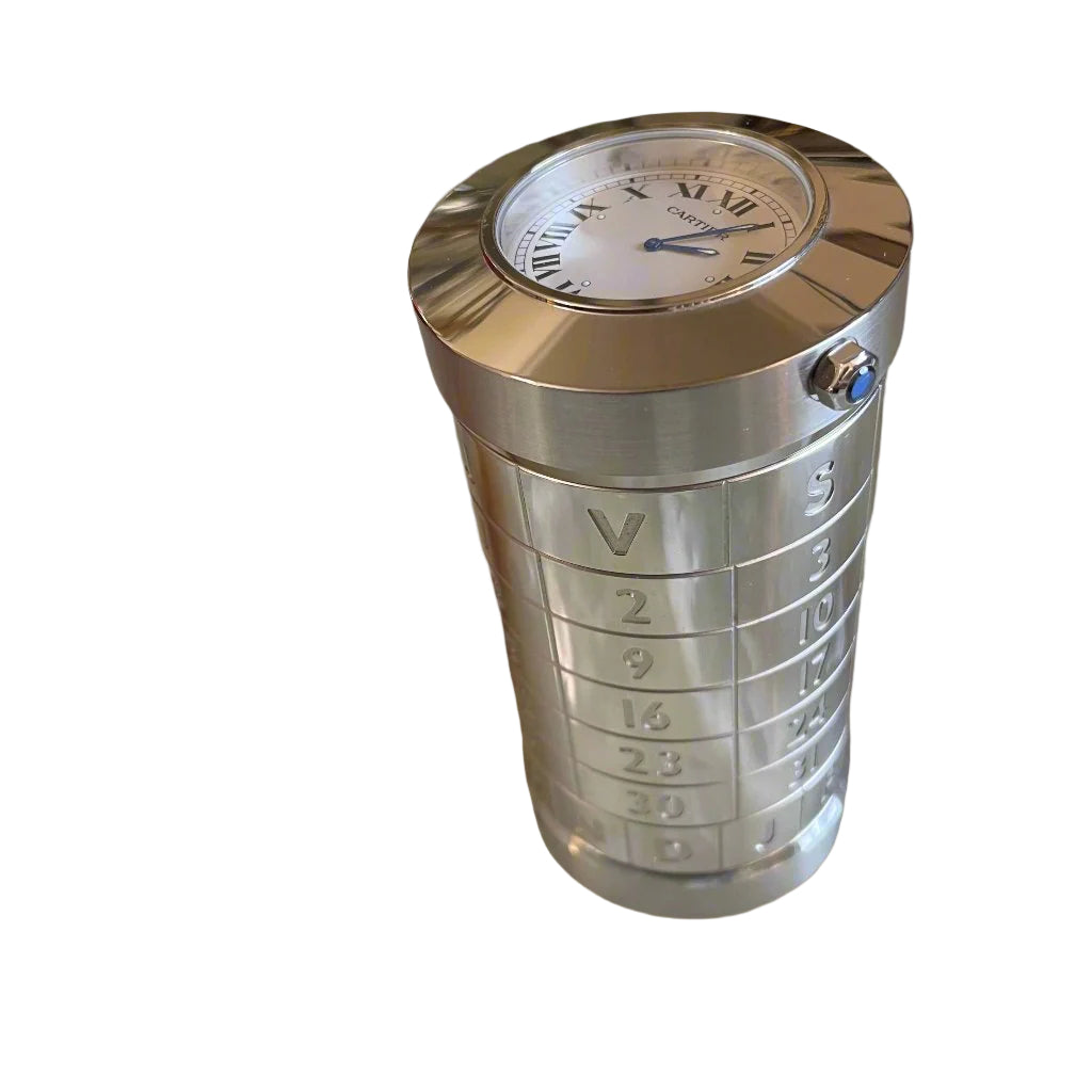 Cartier Limited Edition Terrassa Watch Calendar Cigarette Box With COA