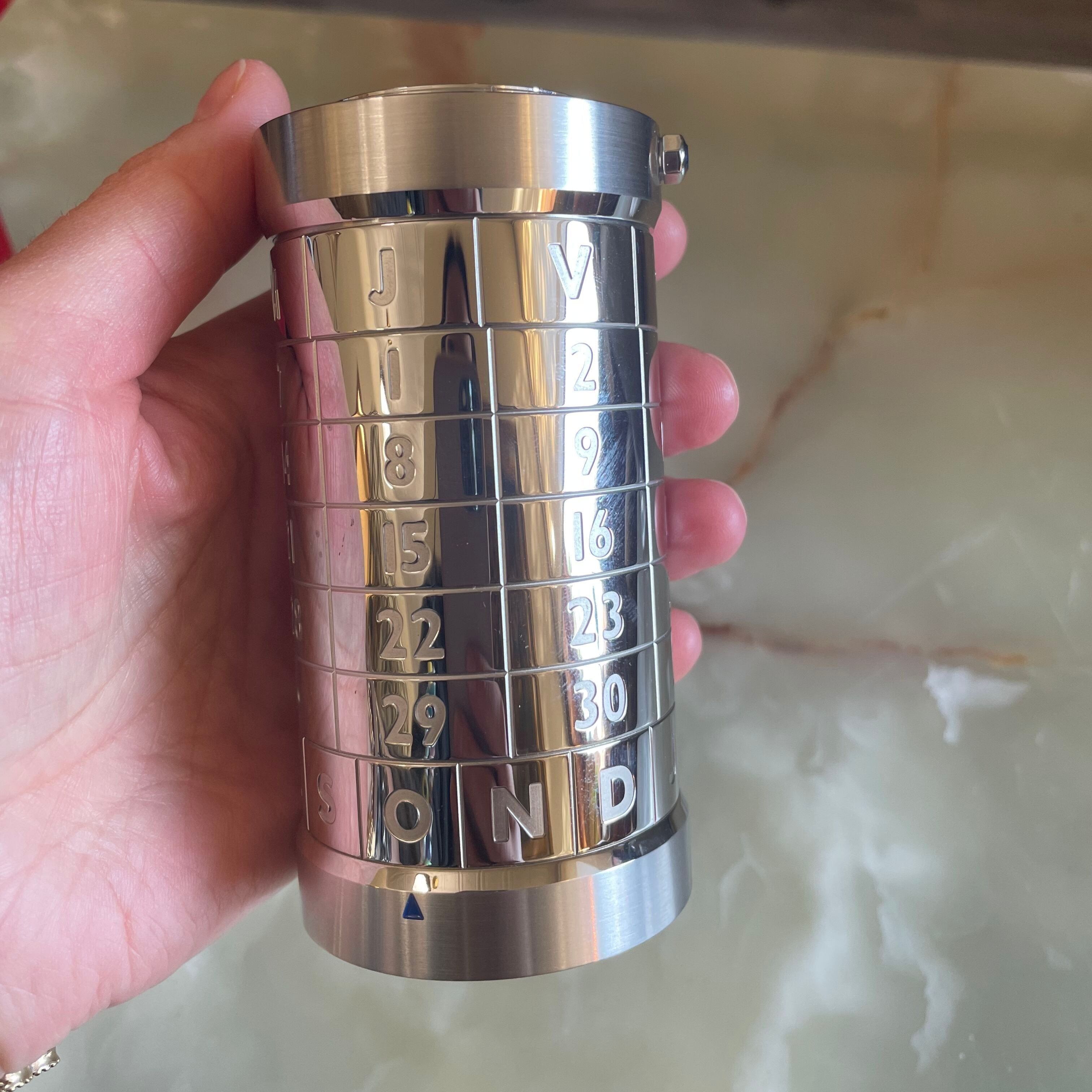 Cartier Limited Edition Terrassa Watch Calendar Cigarette Box With COA