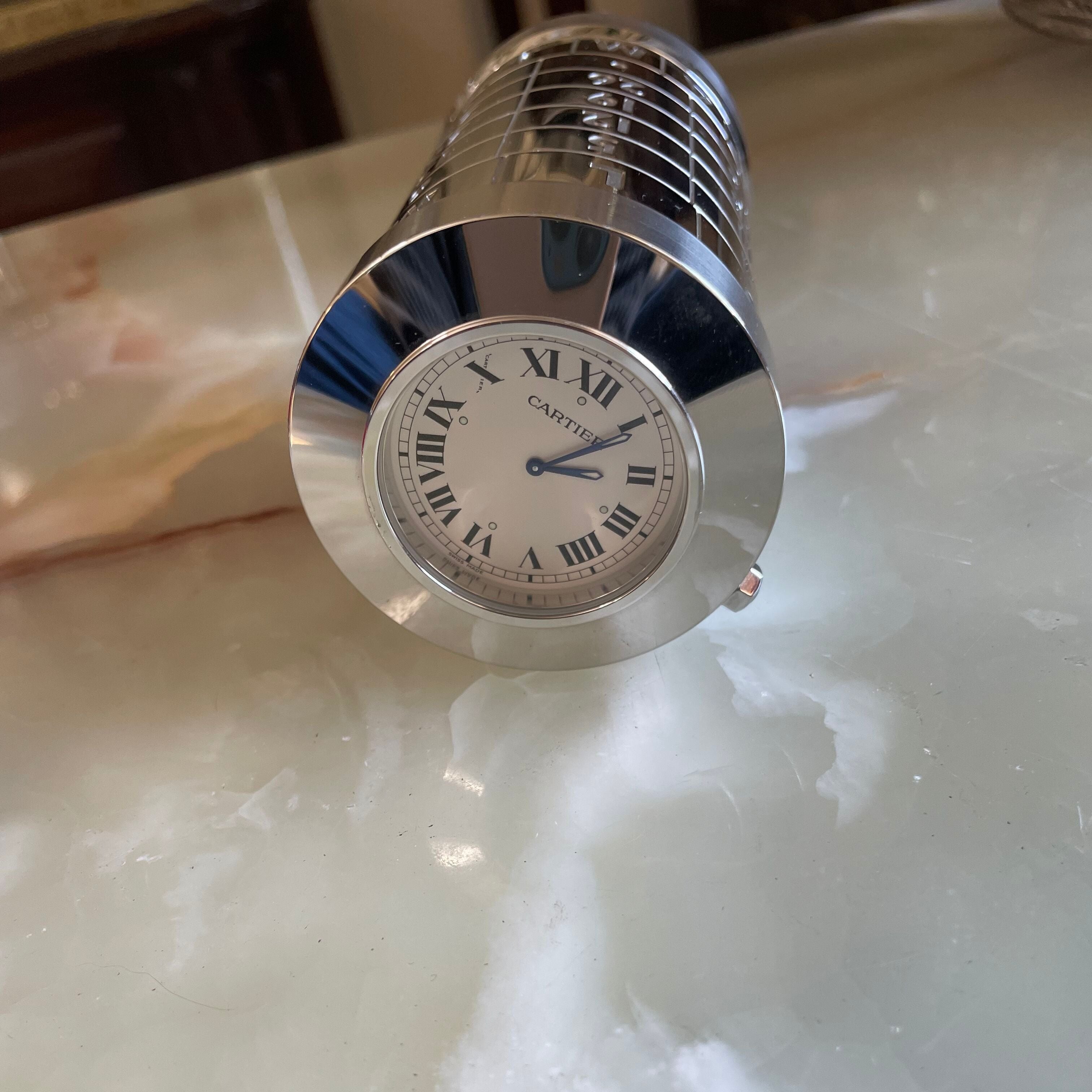 Cartier Limited Edition Terrassa Watch Calendar Cigarette Box With COA