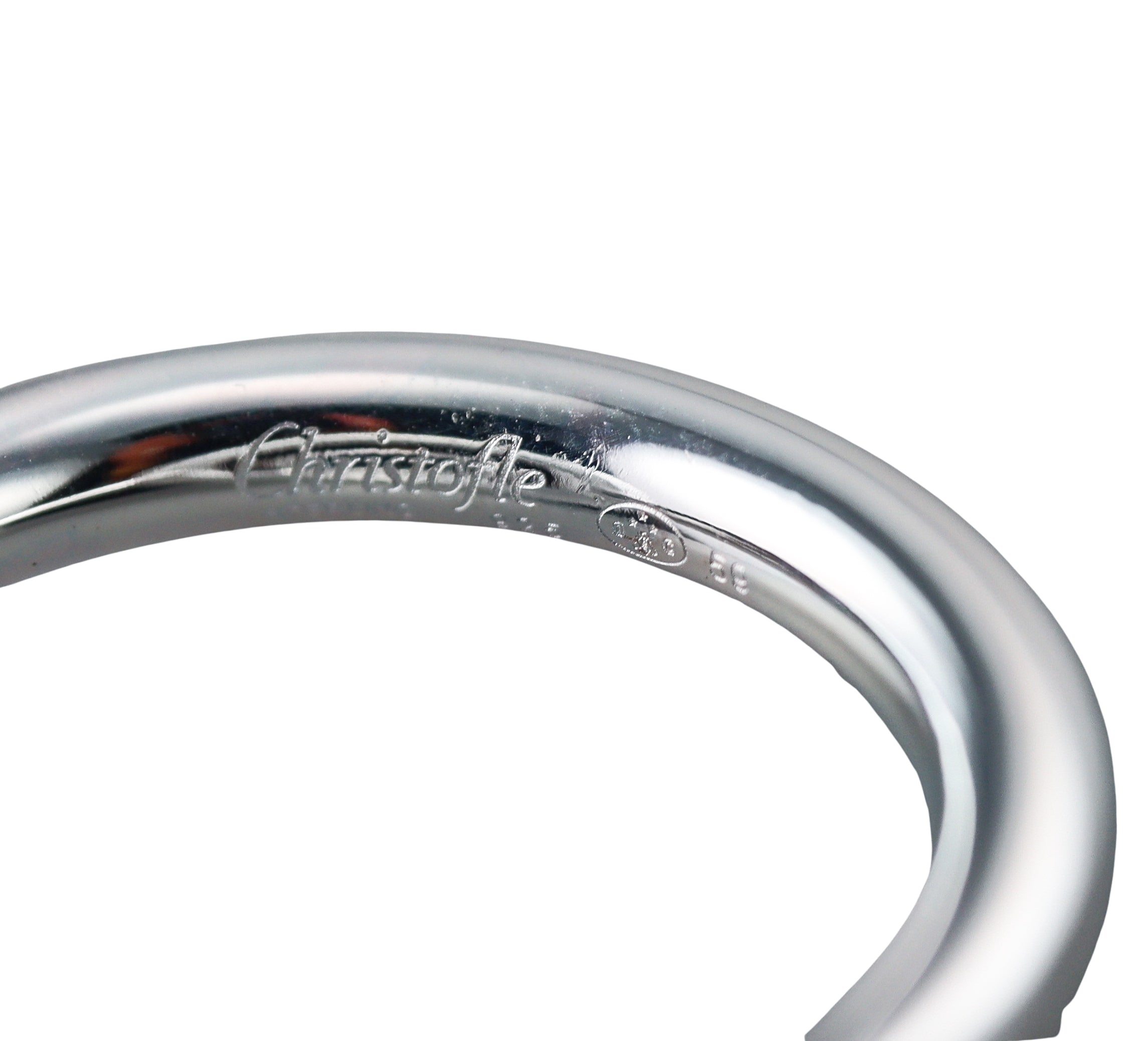 Idole De Christofle Sterling Silver & Topaz Ring 6762859