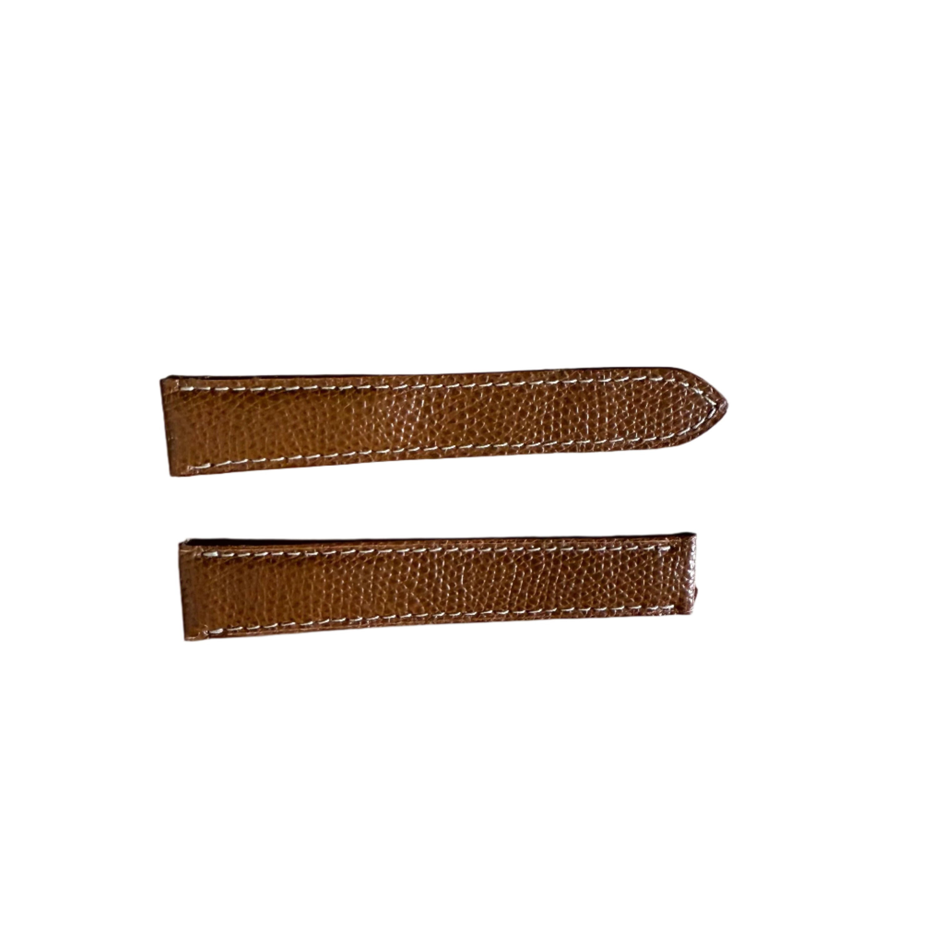 Authentic Cartier Brown Leather Watch Strap Band 18mm KD35G363