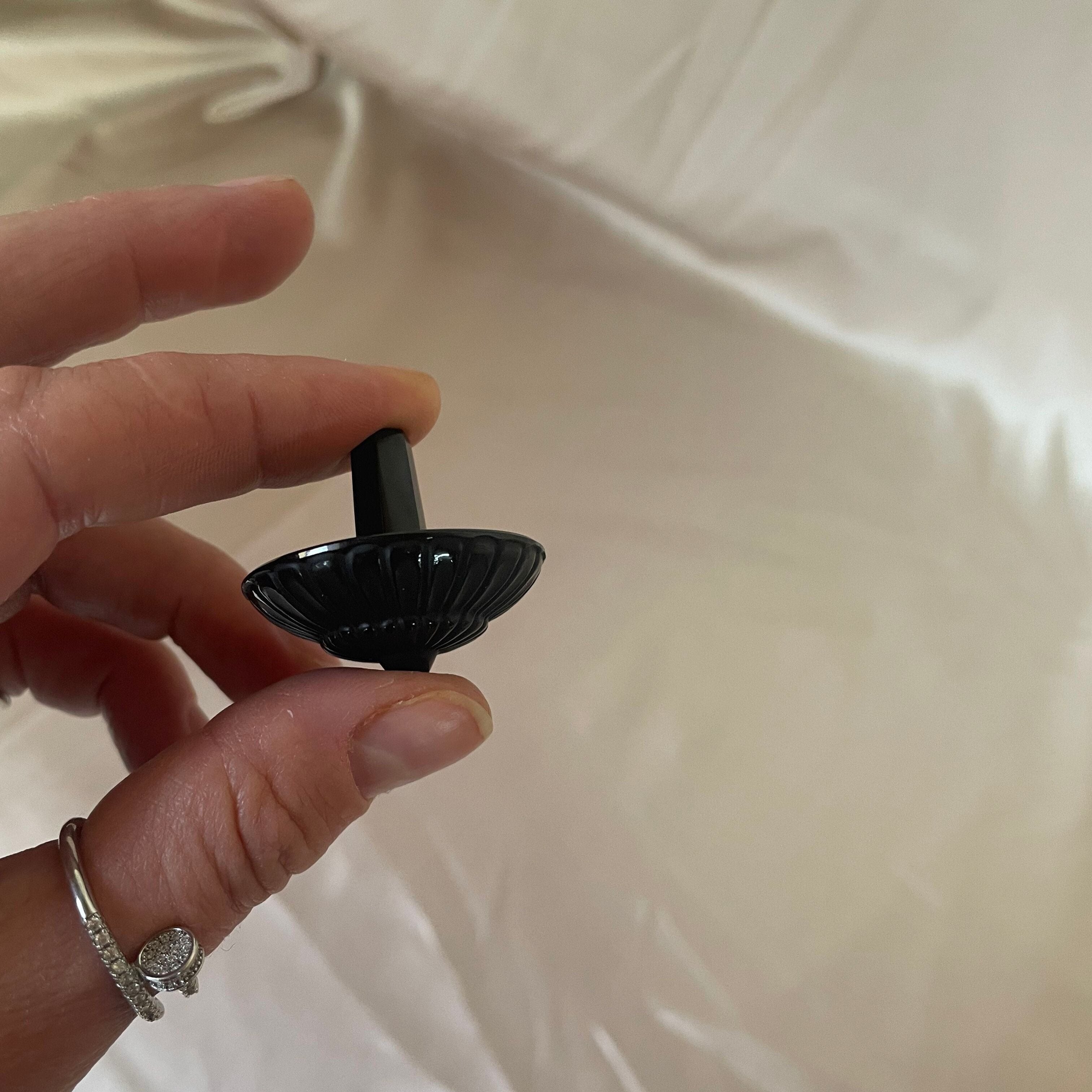 Lalique Crystal Toupie Spinning Top Dreidel 70009