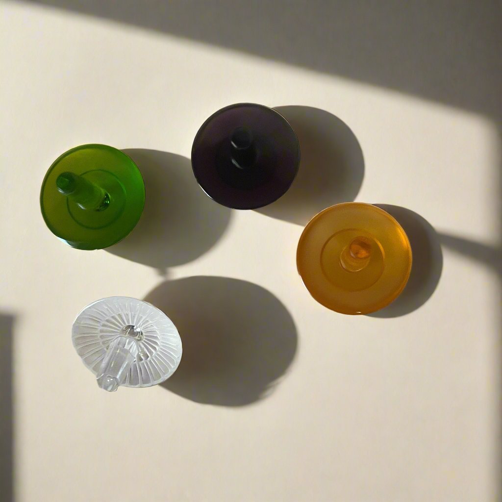 Lalique Crystal Toupie Spinning Top Dreidel 70009