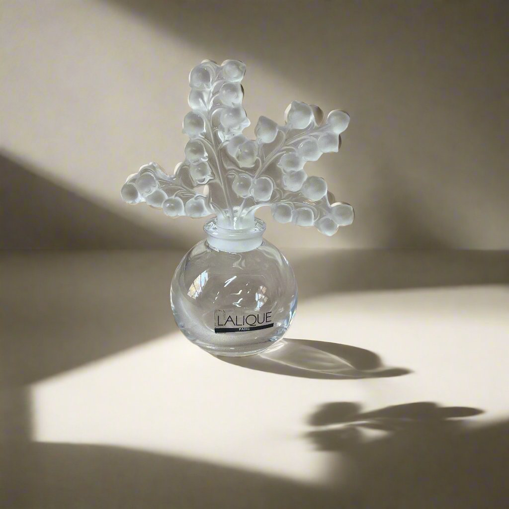 Lalique Crystal Clairefontaine Perfume Bottle 1130000