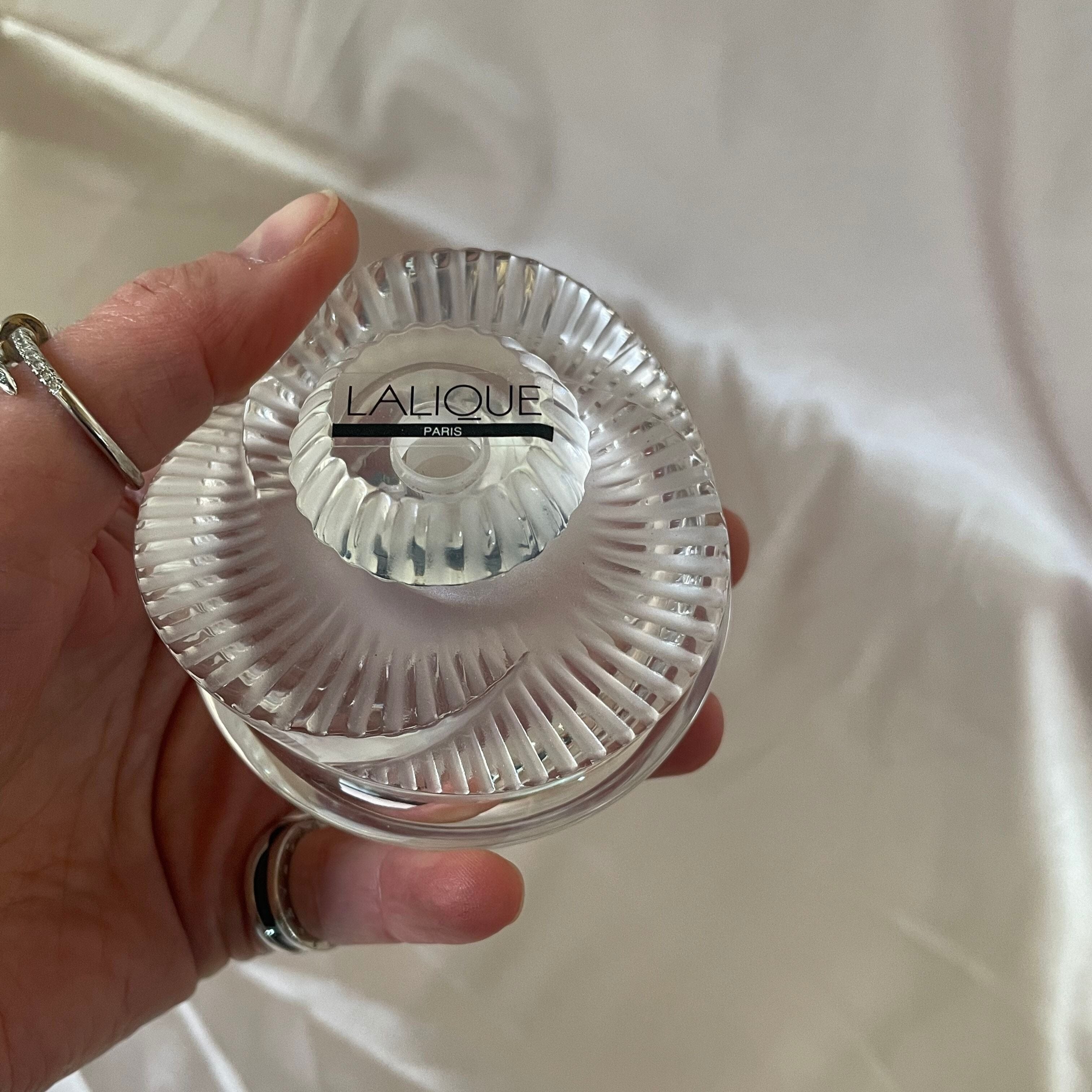 Lalique Crystal Baptiste Flacon Perfume Bottle 090592113134