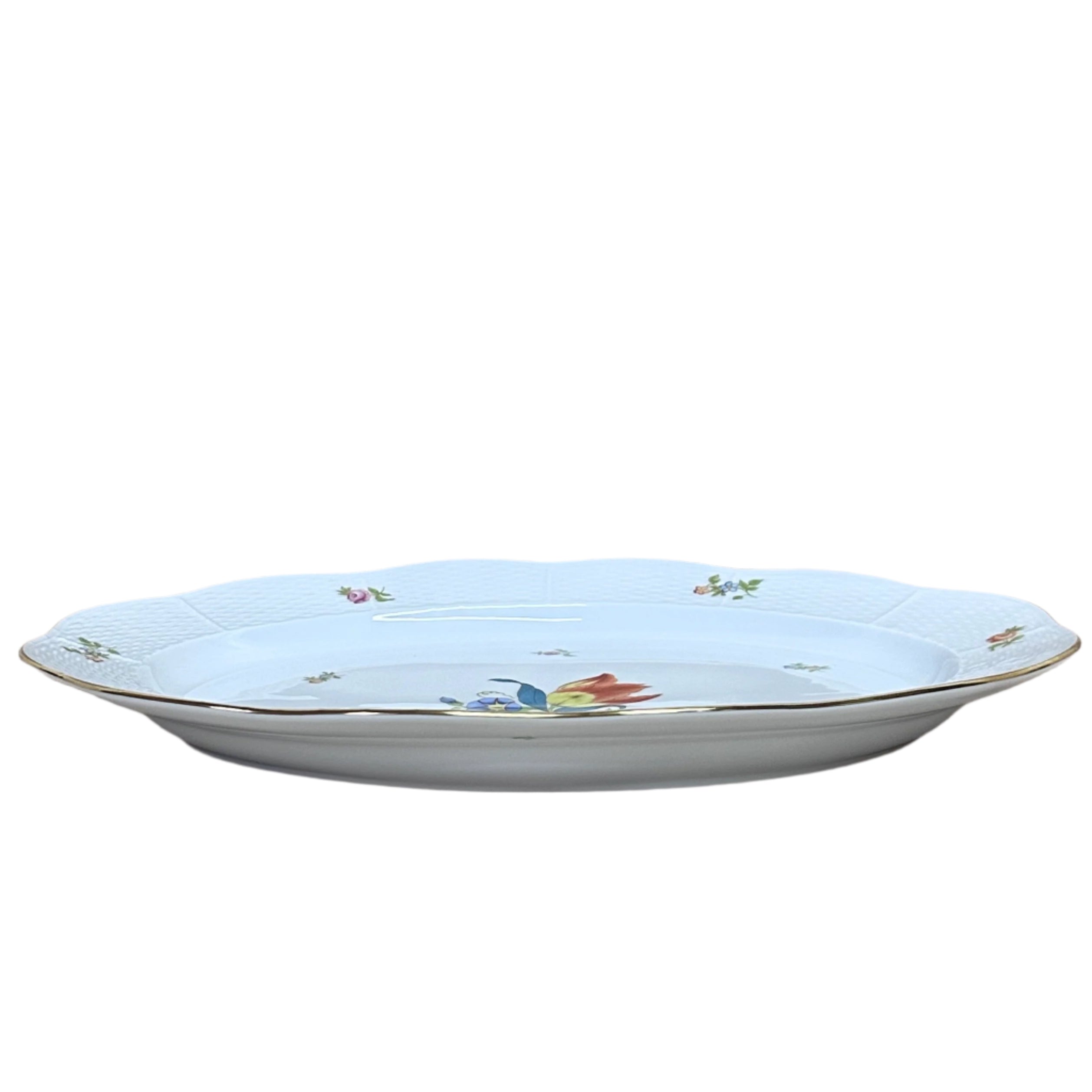 Herend Porcelain Oval Serving Platter Printemps 101-0-00/TB