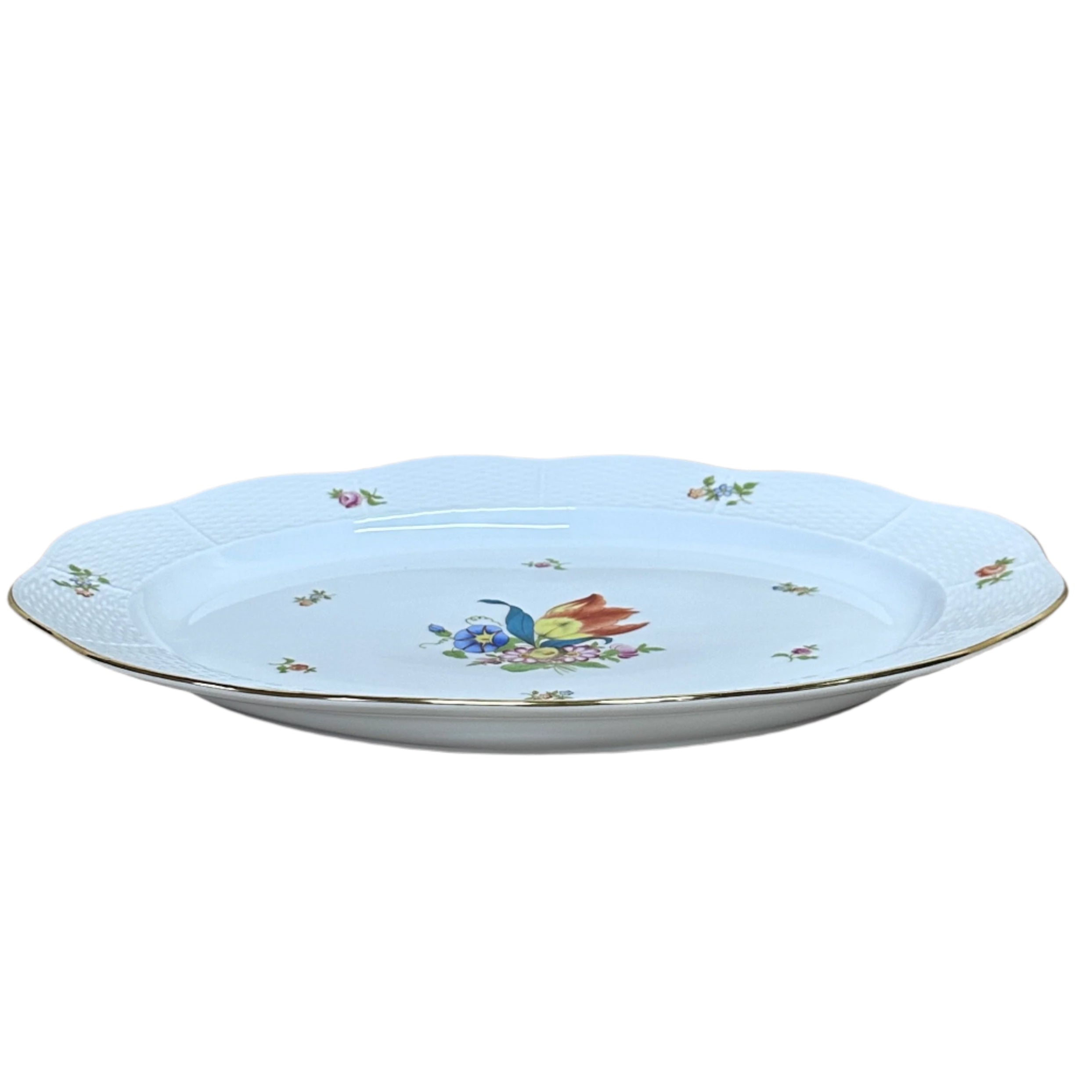 Herend Porcelain Oval Serving Platter Printemps 101-0-00/TB