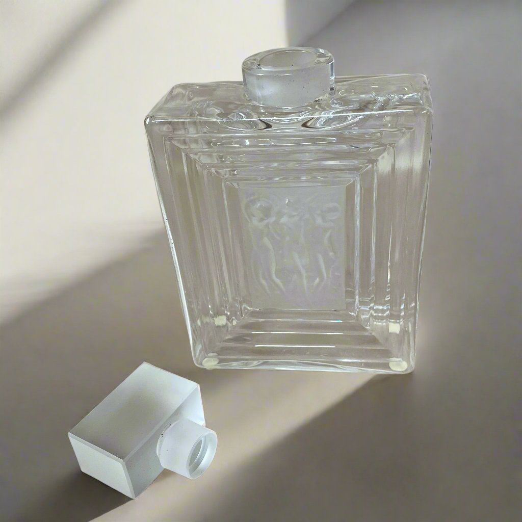 Lalique Crystal Duncan Perfume Bottle N2