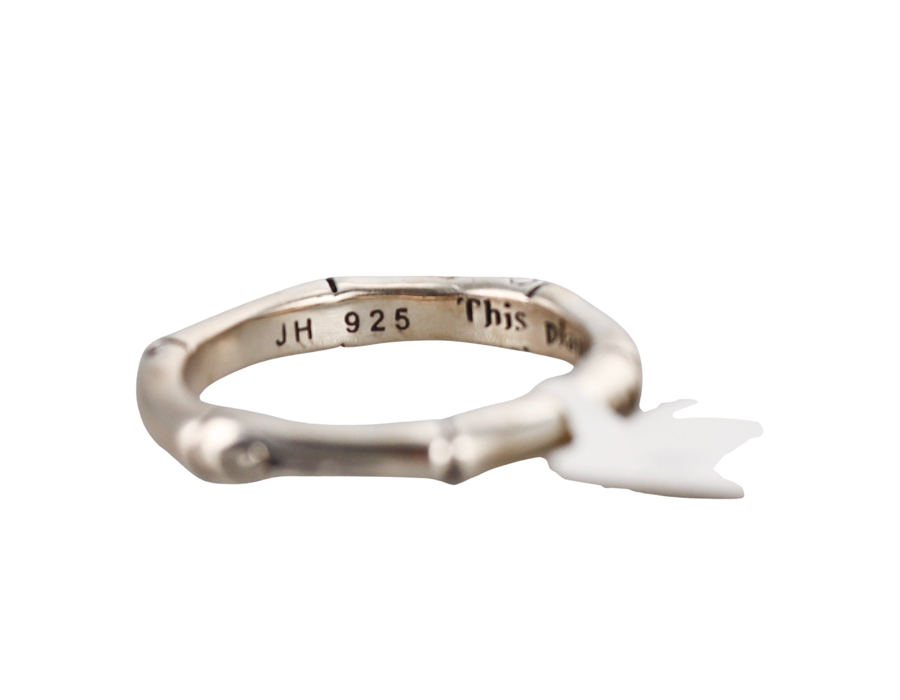 John Hardy Bamboo Sterling Silver Band Ring