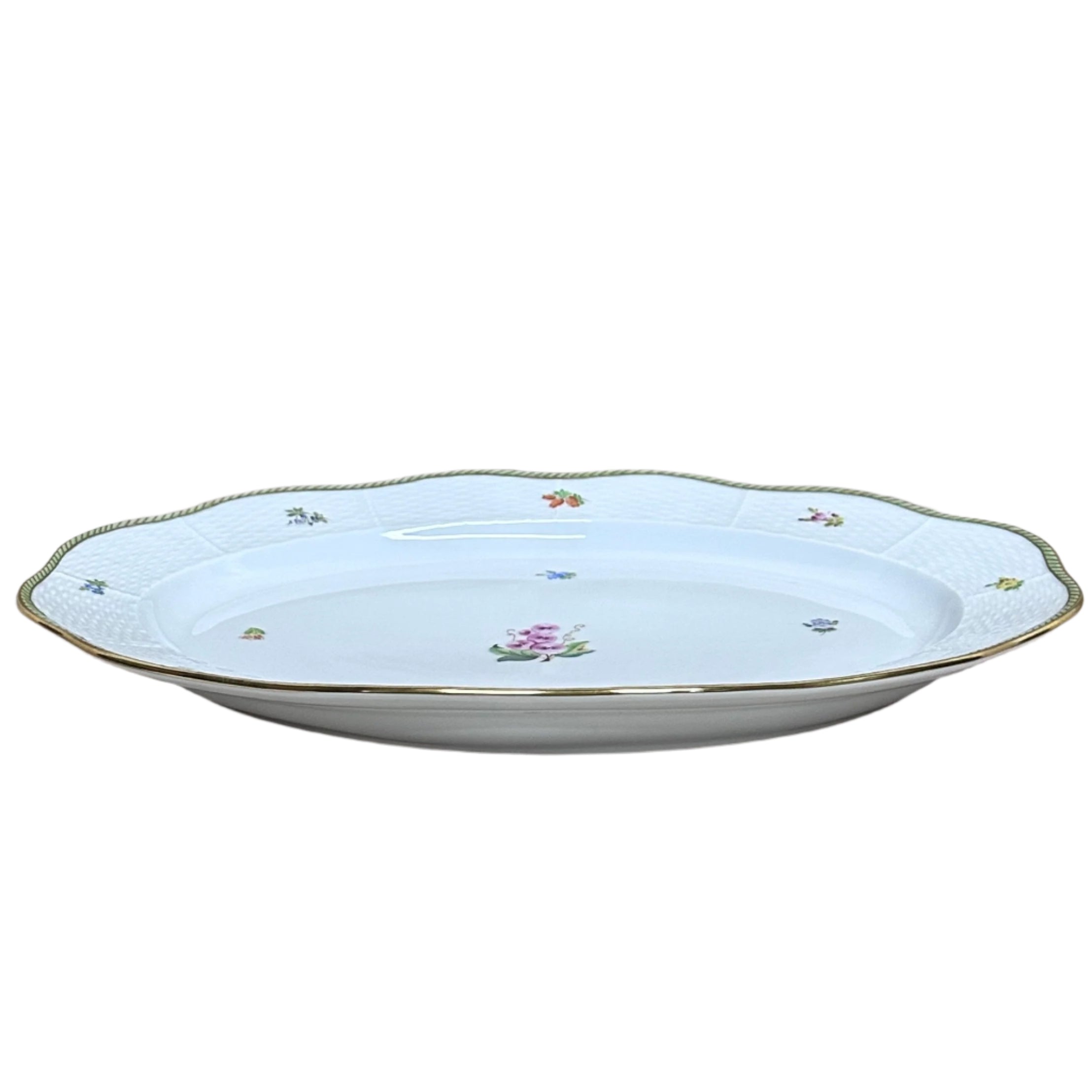 Herend Printemps Porcelain Oval Serving Platter 101-0-00/EDF-6
