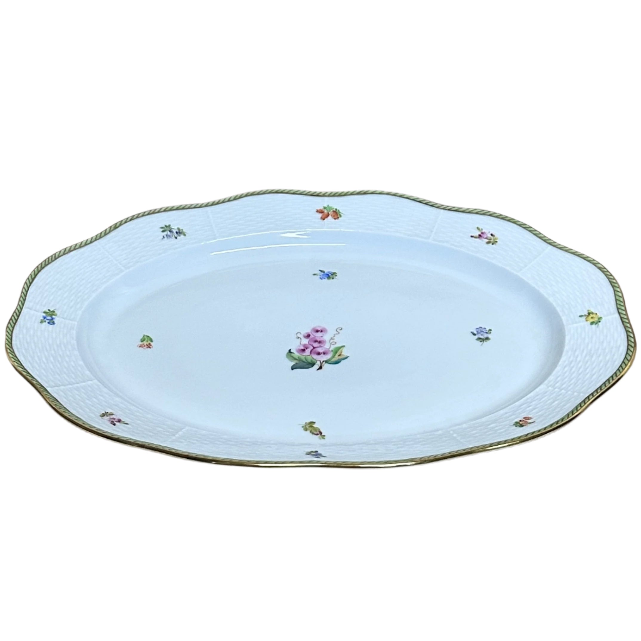 Herend Printemps Porcelain Oval Serving Platter 101-0-00/EDF-6